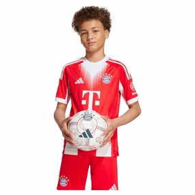 Modern looks Junior's FC Bayern 2025/26 Home Soccer Jersey Cozy
