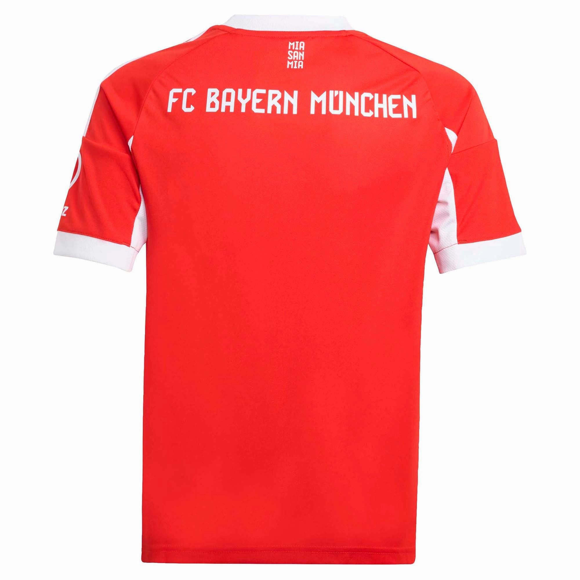 Modern looks Junior's FC Bayern 2025/26 Home Soccer Jersey