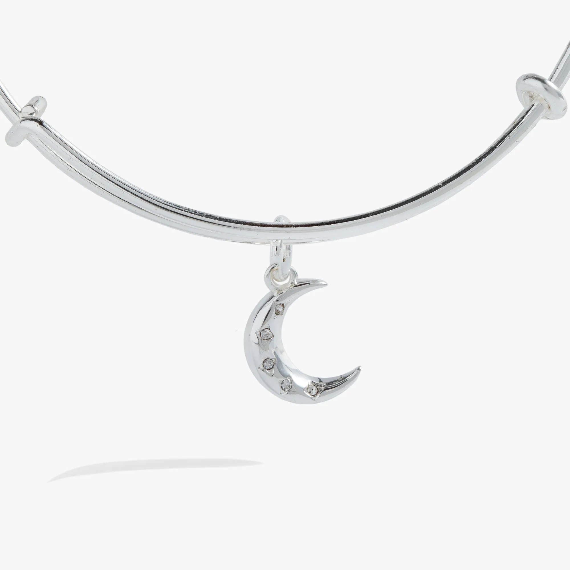 Moon Charm Bangle