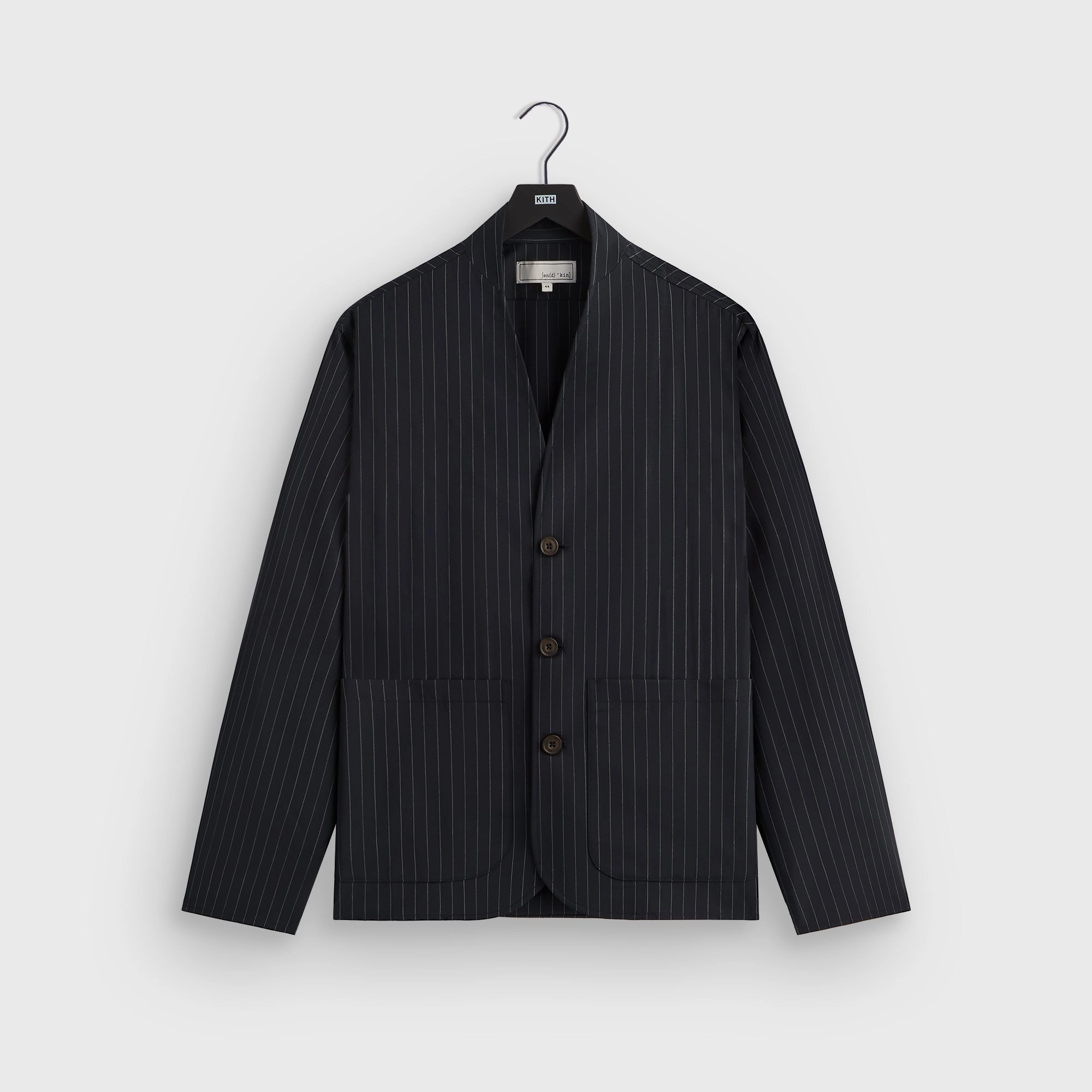 &Kin Tropical Wool Zac Blazer - Admiral True Eternal