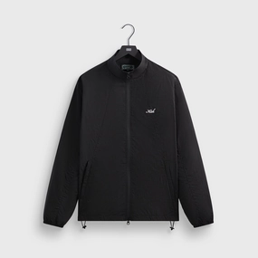 Natural Kith Wrinkle Nylon Windsor Panelled Track Jacket - Black Must-have