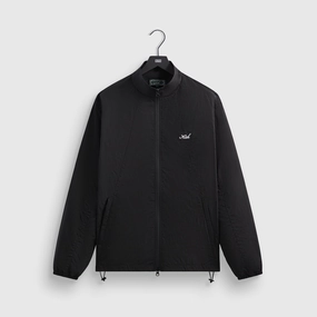 Natural Kith Wrinkle Nylon Windsor Panelled Track Jacket - Black Must-have