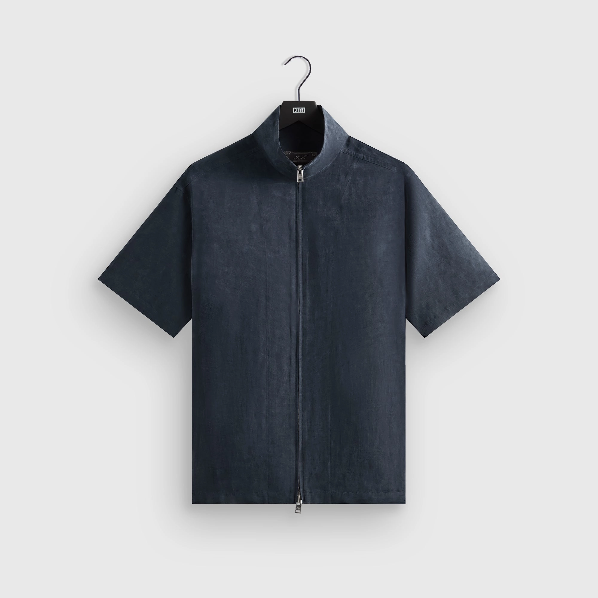 Genuine Kith Colton Zip Up Shirt - Nocturnal Universal