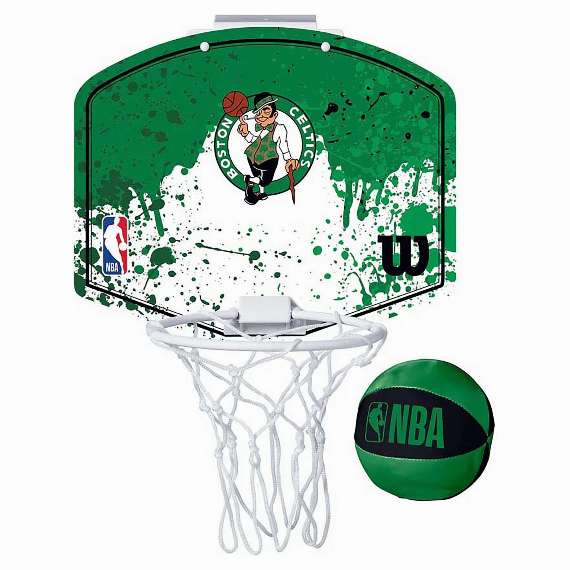 Comfortable looks NBA Boston Celtics Team Mini Hoop Basketball System Modern styles
