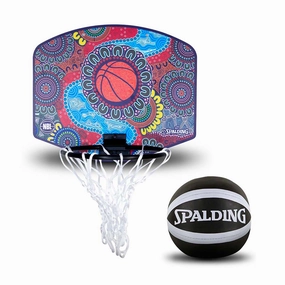 NBL Indigenous Micro Mini Hoop Basketball System Fashion conscious Refined