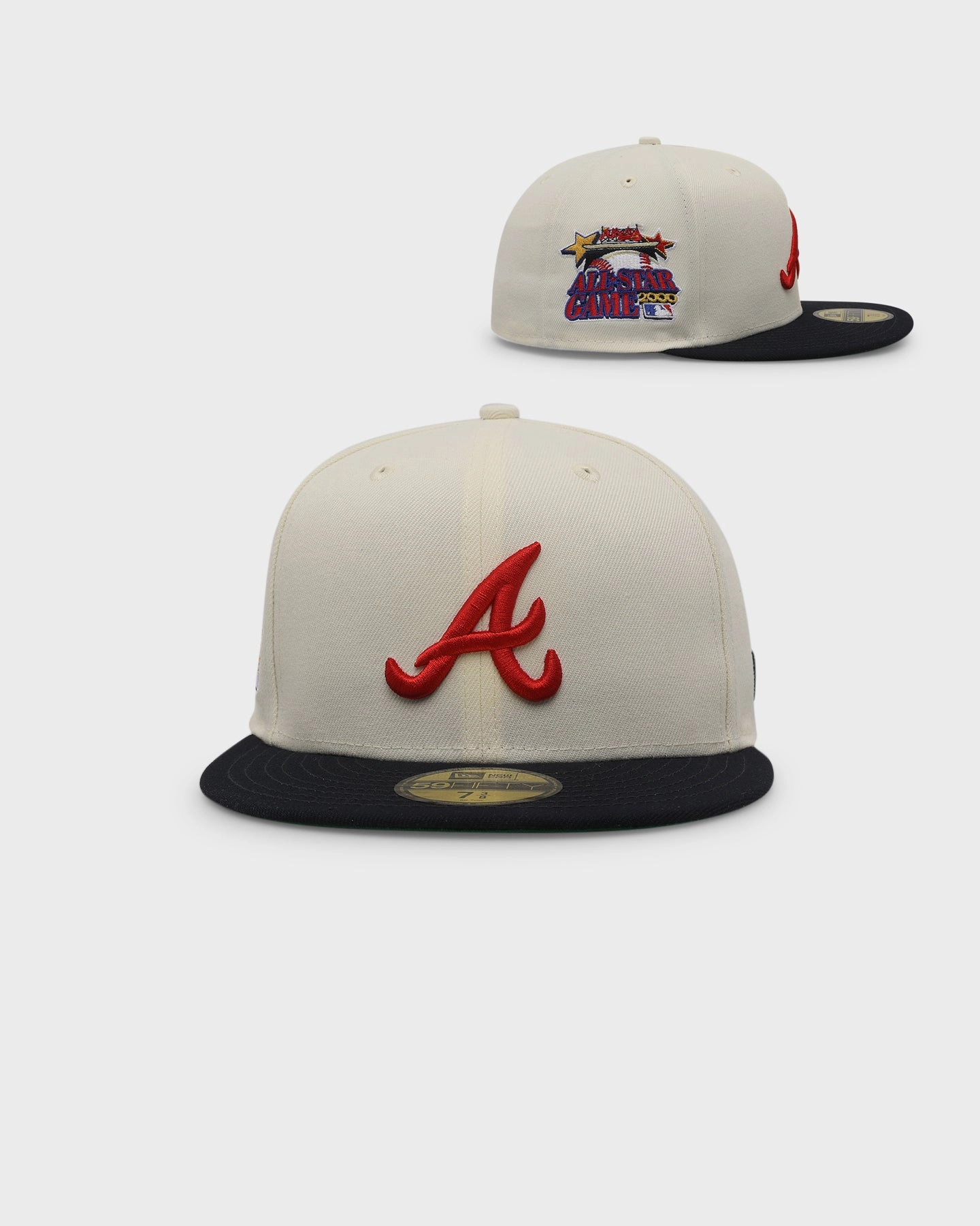 New Era Atlanta Braves 'All Star Game' 59FIFTY Fitted Chrome White/Original Team Colours