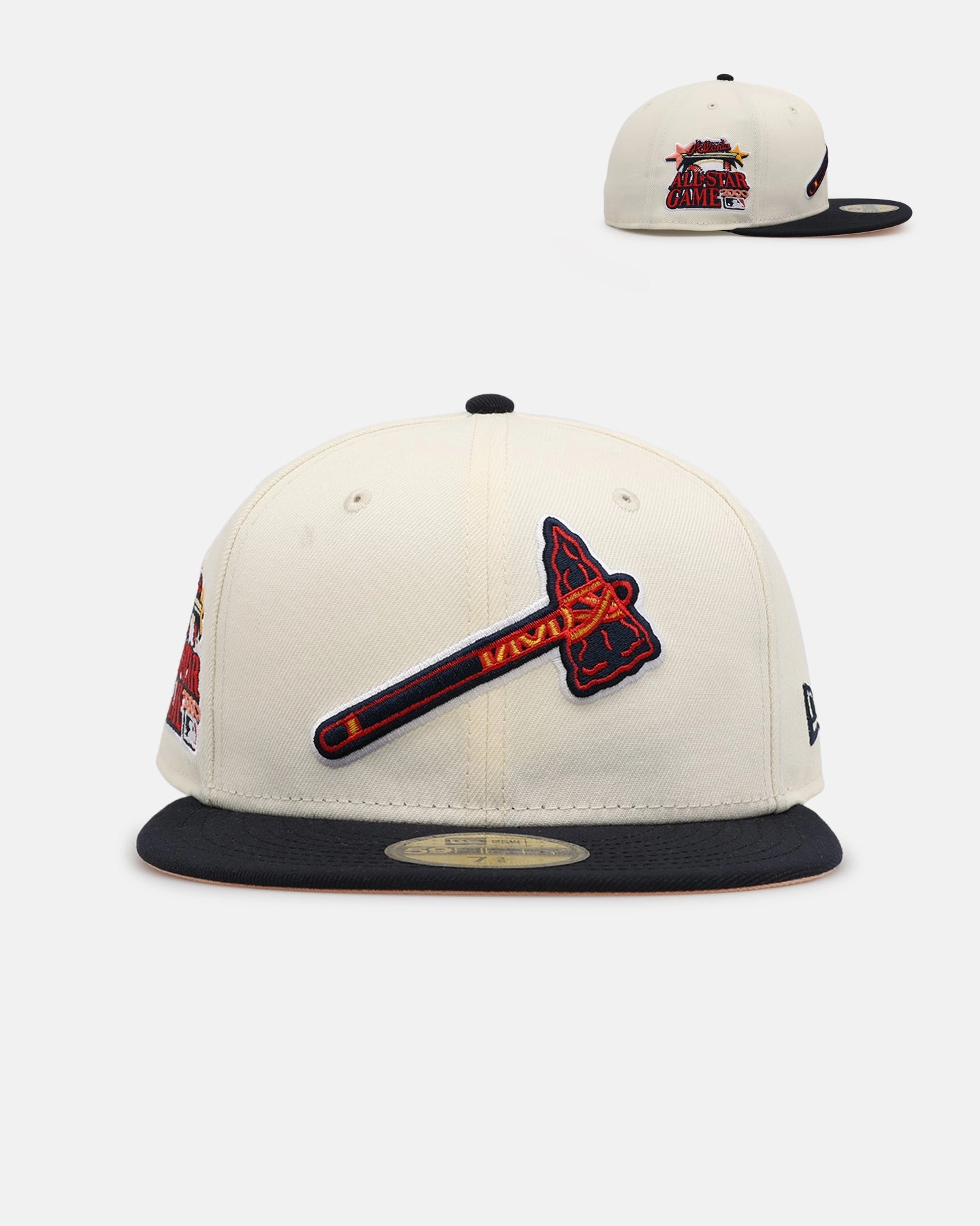 New Era Atlanta Braves 'Chrome OTC' 59FIFTY Fitted Chrome/OTC