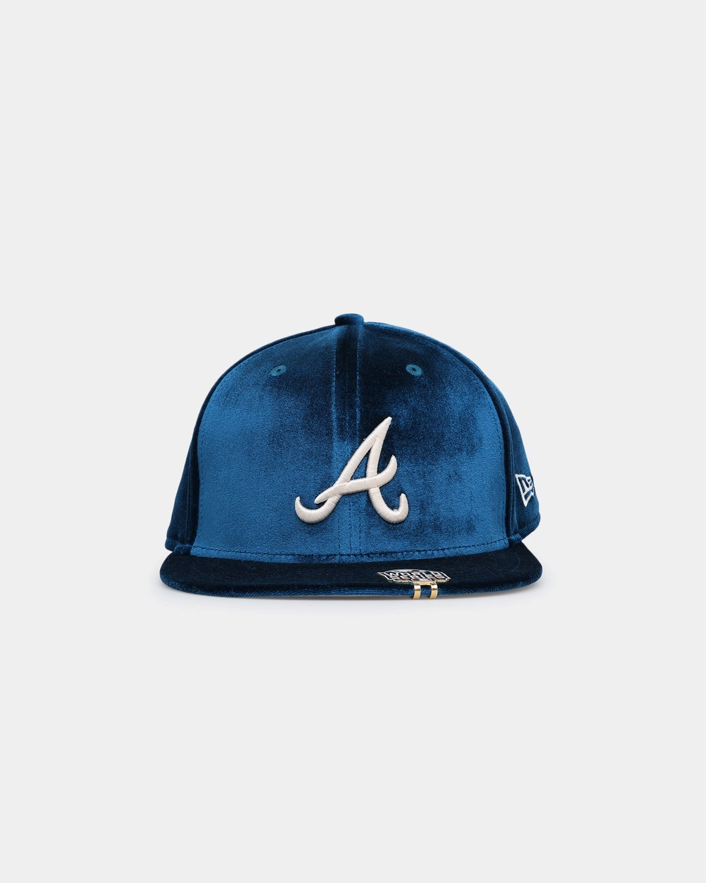 New Era Atlanta Braves 'Velvet Visor Clip' 59FIFTY Fitted OTC