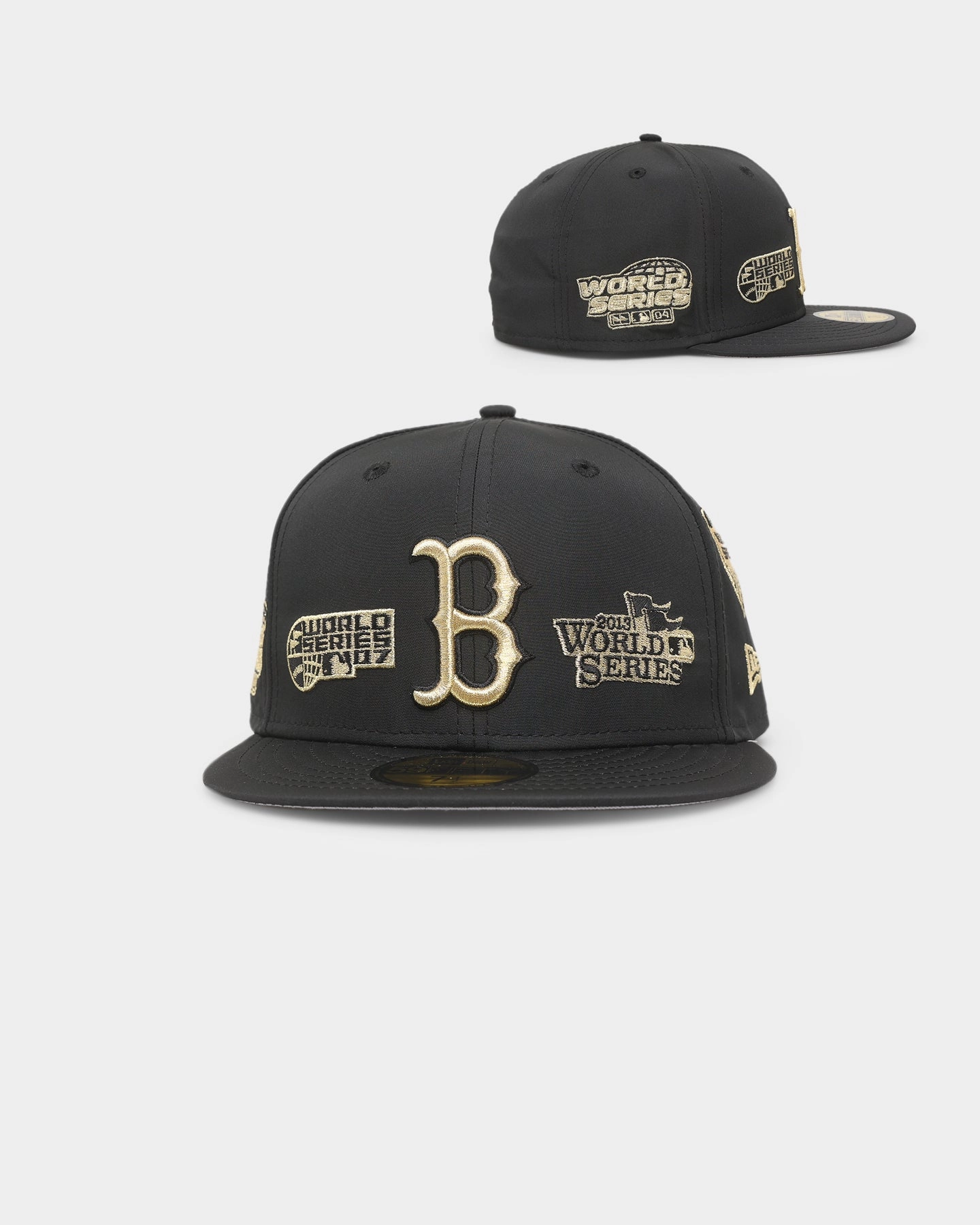New Era Boston Red Sox 'Black Gold Multi Prolight' World Series 59FIFTY Fitted Black/Gold