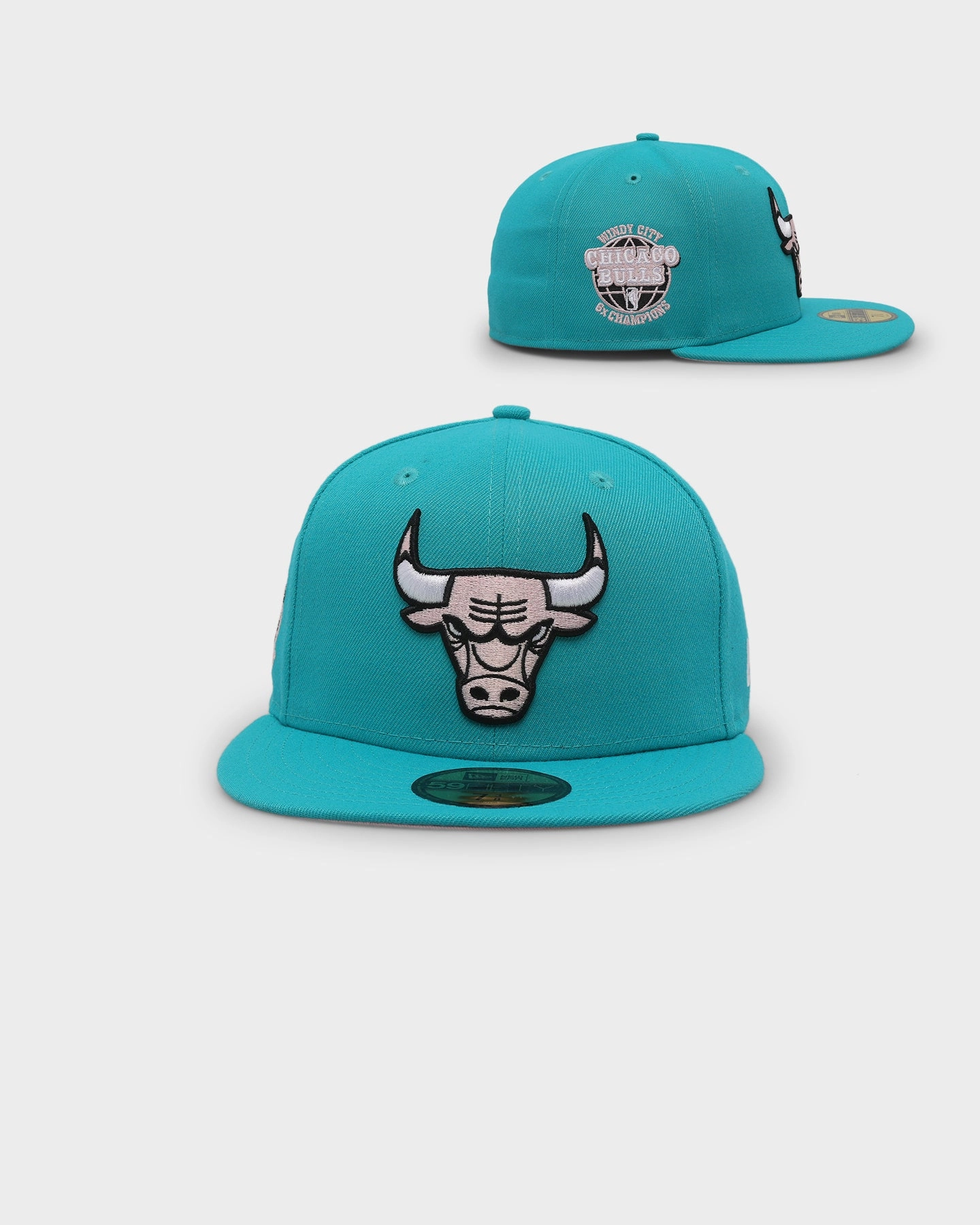 New Era Chicago Bulls 'Teal Pink' 59FIFTY Fitted Teal/Pink