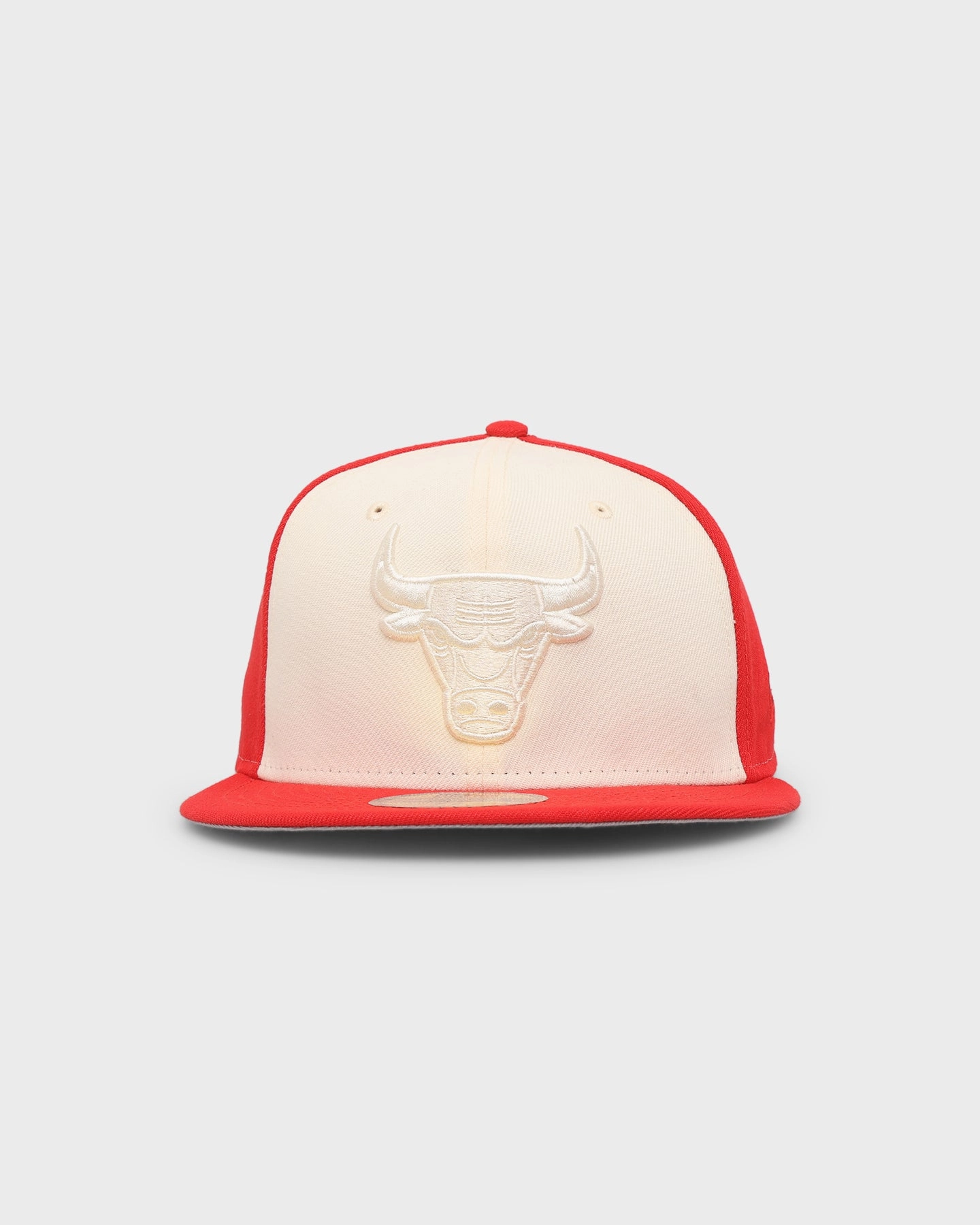New Era Chicago Bulls 'Tonal Two-Tone' 59FIFTY Fitted Light Beige