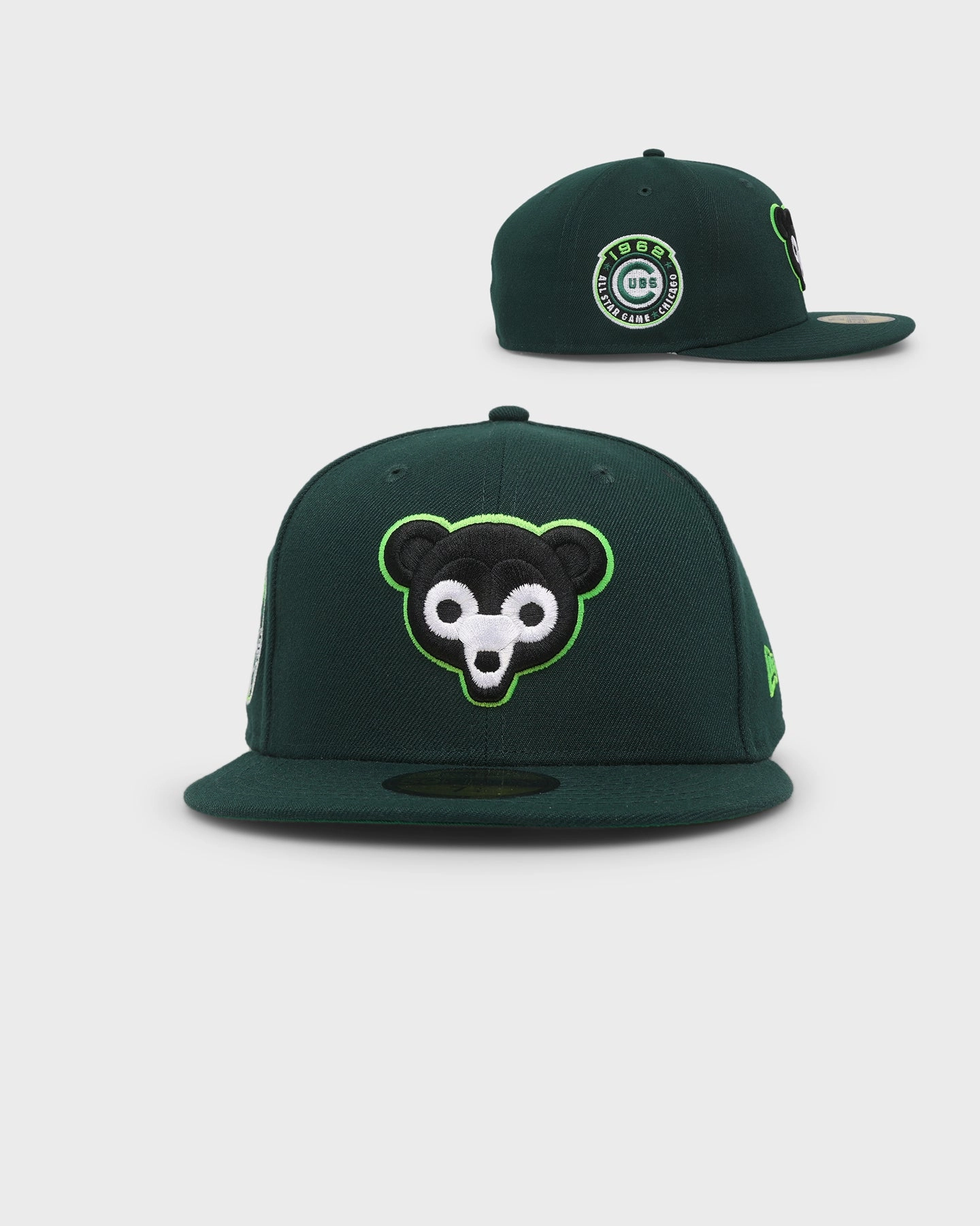 New Era Chicago Cubs 'Spring Greens'  59FIFTY Fitted Green