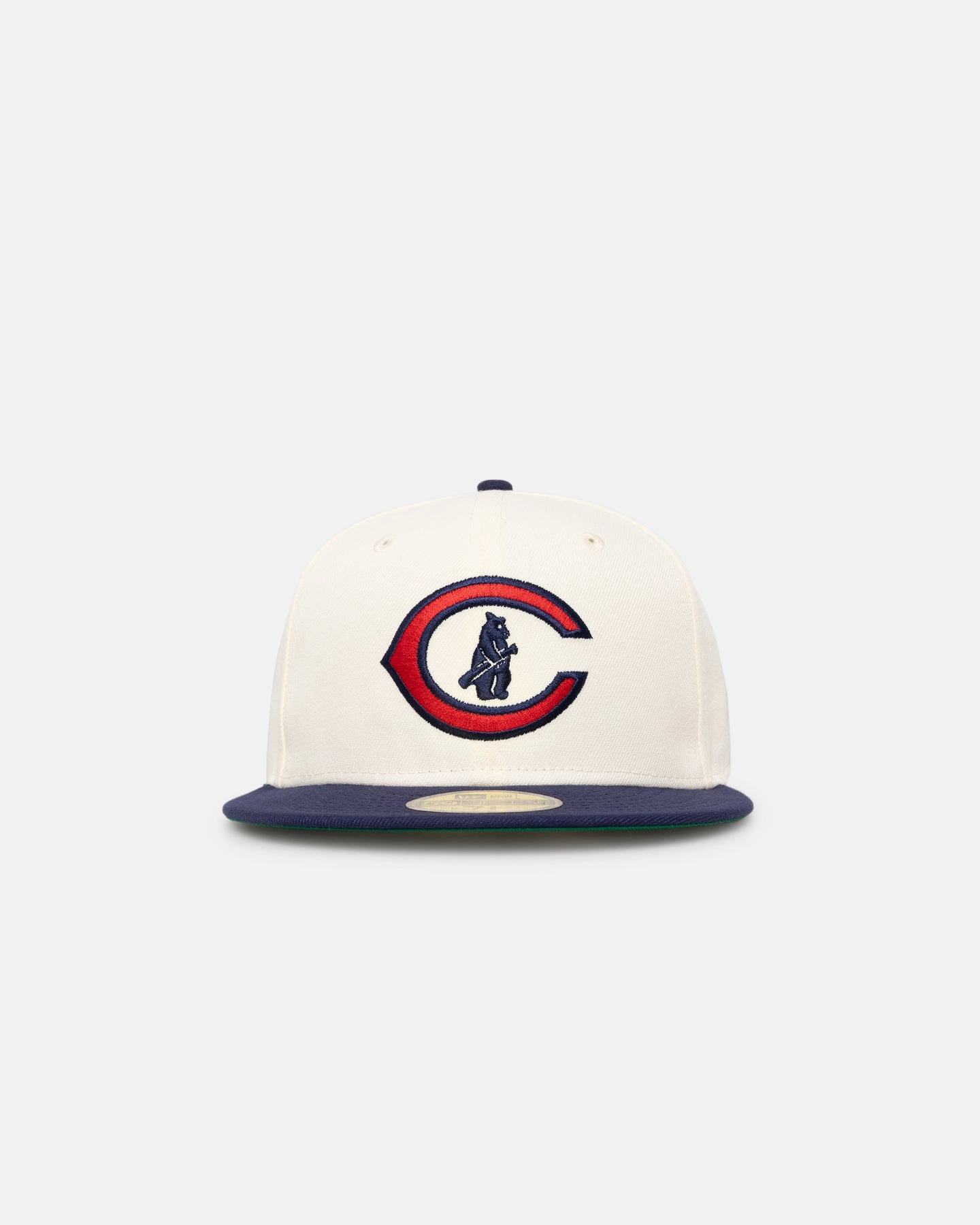 New Era Chicago Cubs Cooperstown 59FIFTY Fitted Chrome White