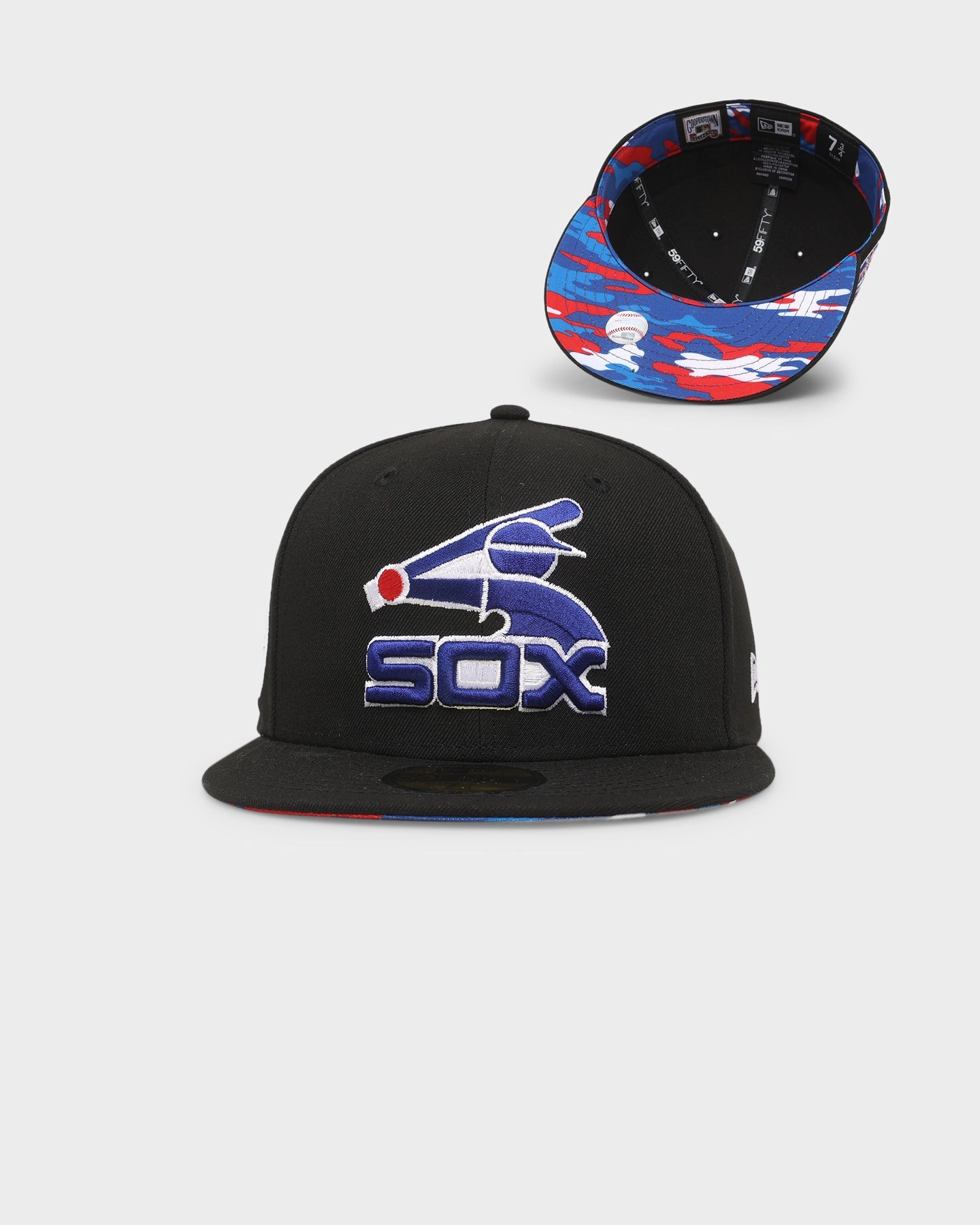 New Era Chicago White Sox 'Camo Underbrim' 59FIFTY Fitted Black