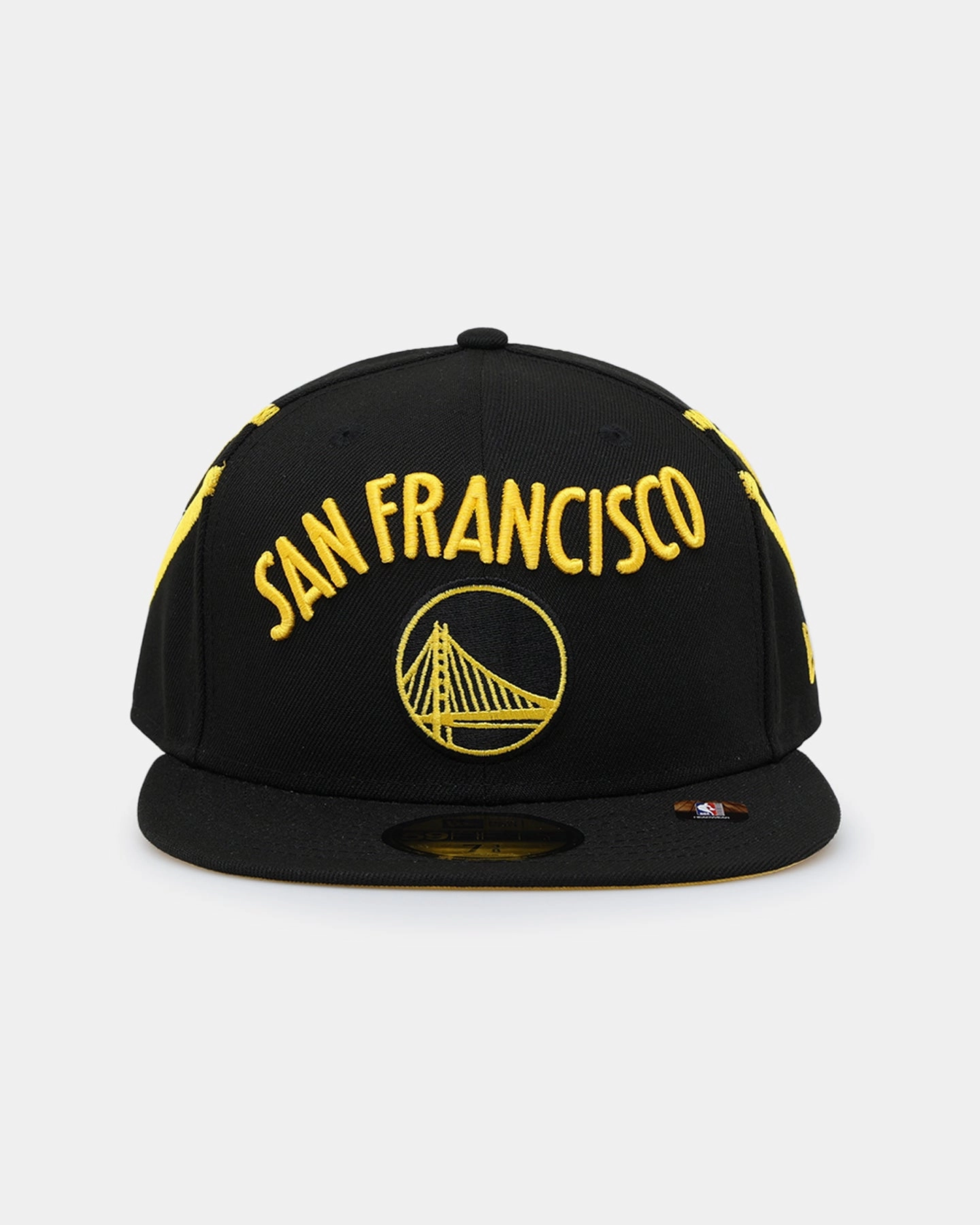 New Era Golden State Warriors 'NBA CE Headwear Collection' 59FIFTY Fitted Med Blue