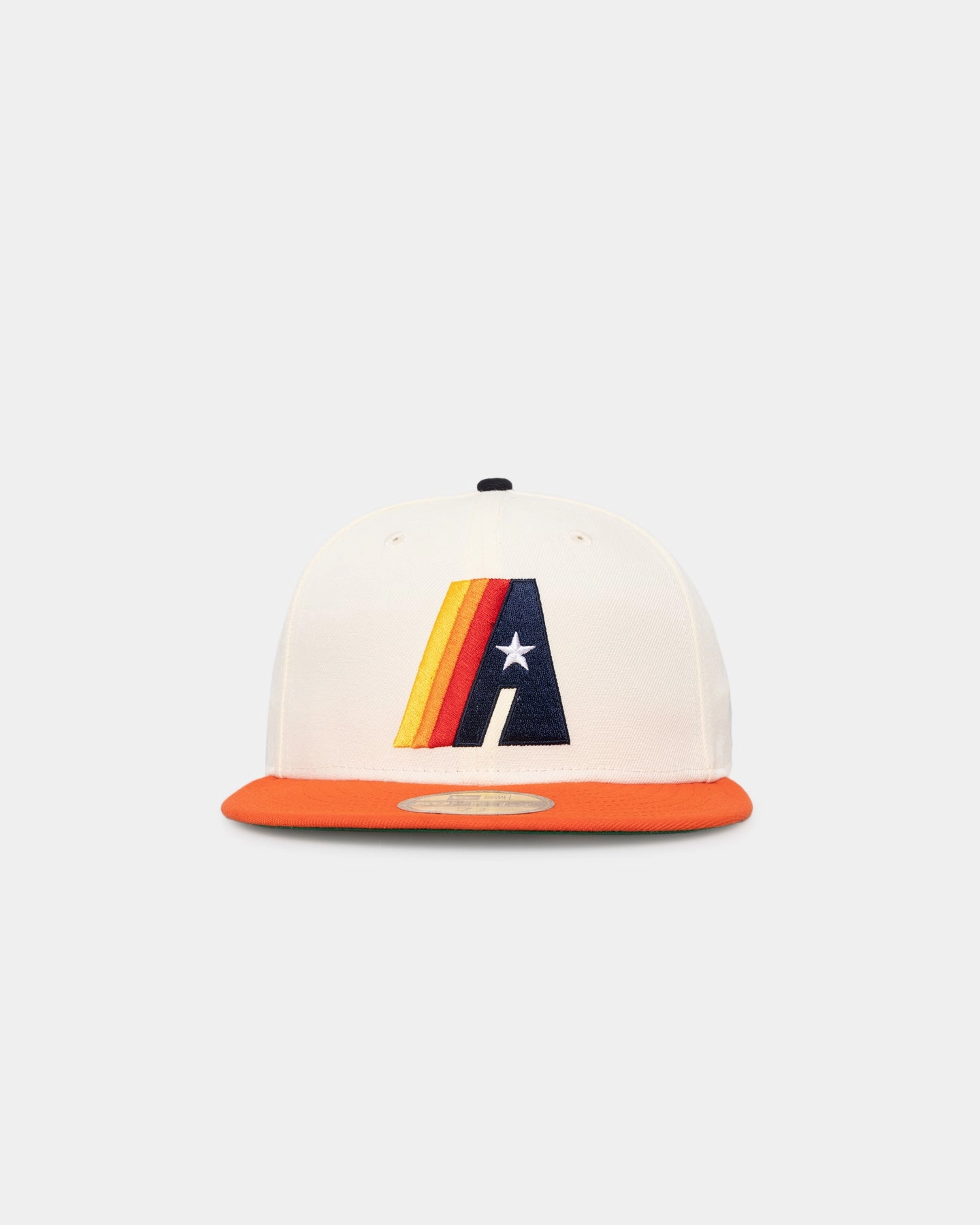 New Era Houston Astros Cooperstown 59FIFTY Fitted Chrome White