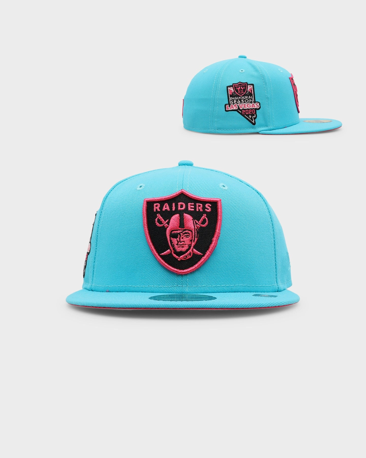 New Era Las Vegas 'Neon Vice' 595FIFTY Fitted Neon Blue