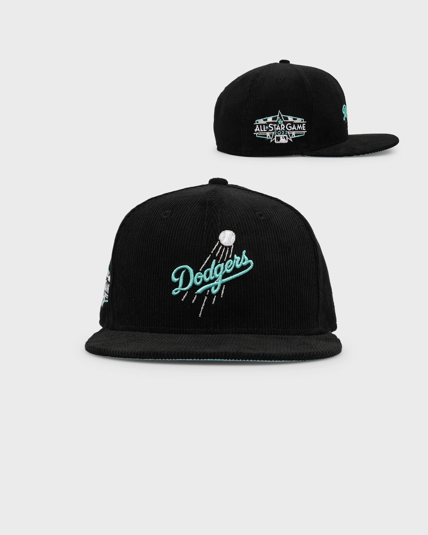 New Era Los Angeles Dodgers 'Black Cord Blue Tint' 59FIFTY Fitted Black