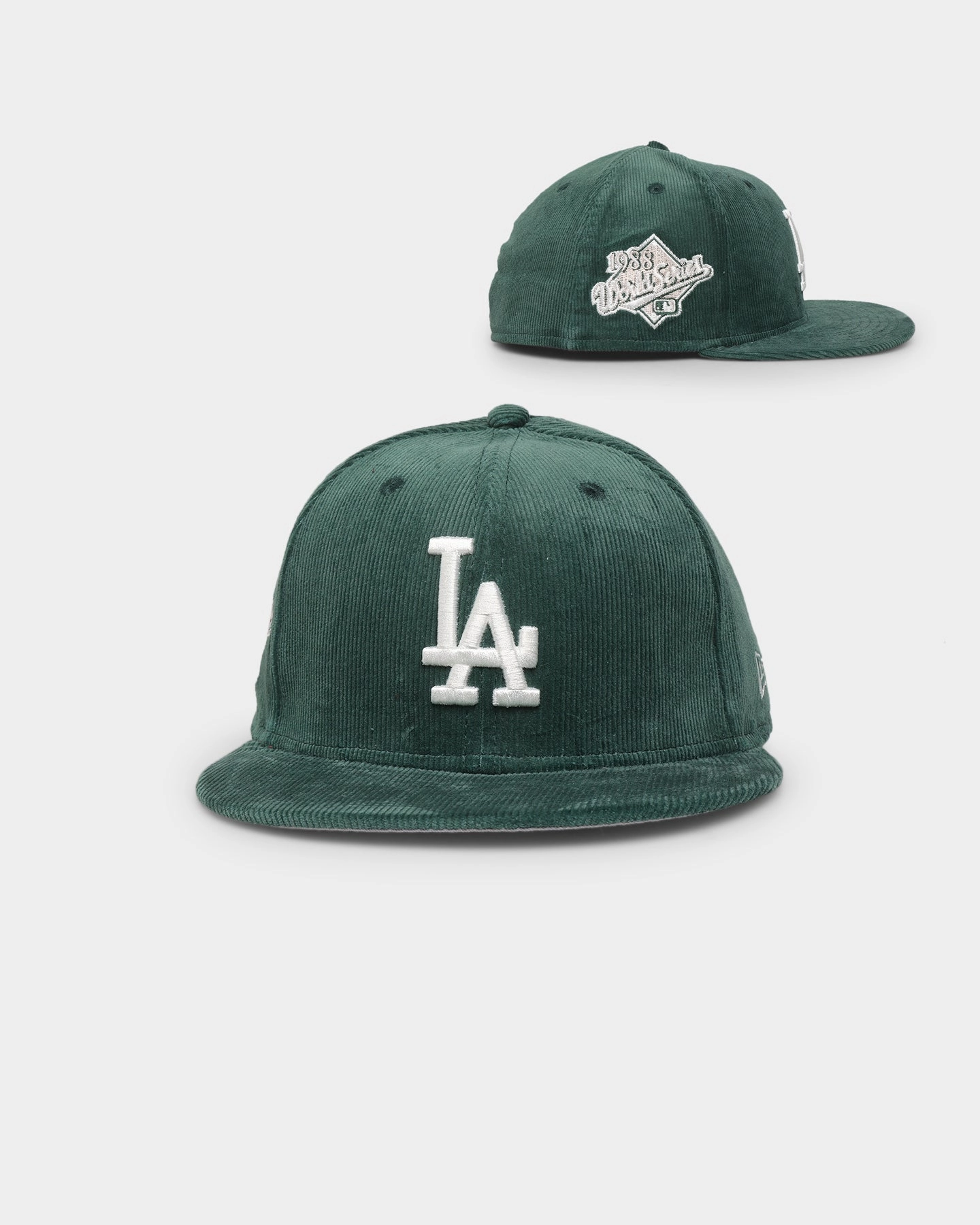 New Era Los Angeles Dodgers 'Classic Corduroy' 59FIFTY Fitted Dark Green