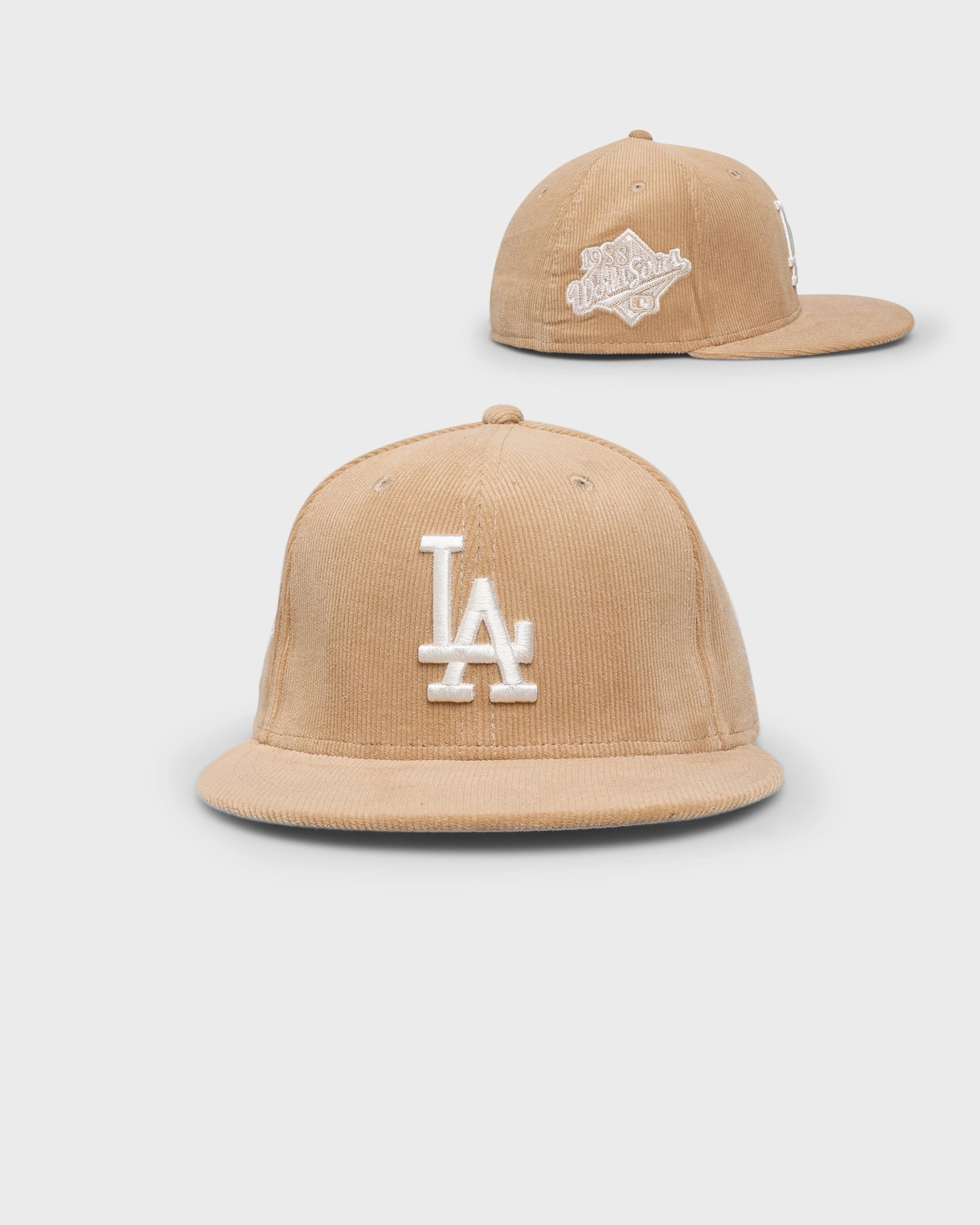 New Era Los Angeles Dodgers 'Classic Corduroy' 59FIFTY Fitted Wheat