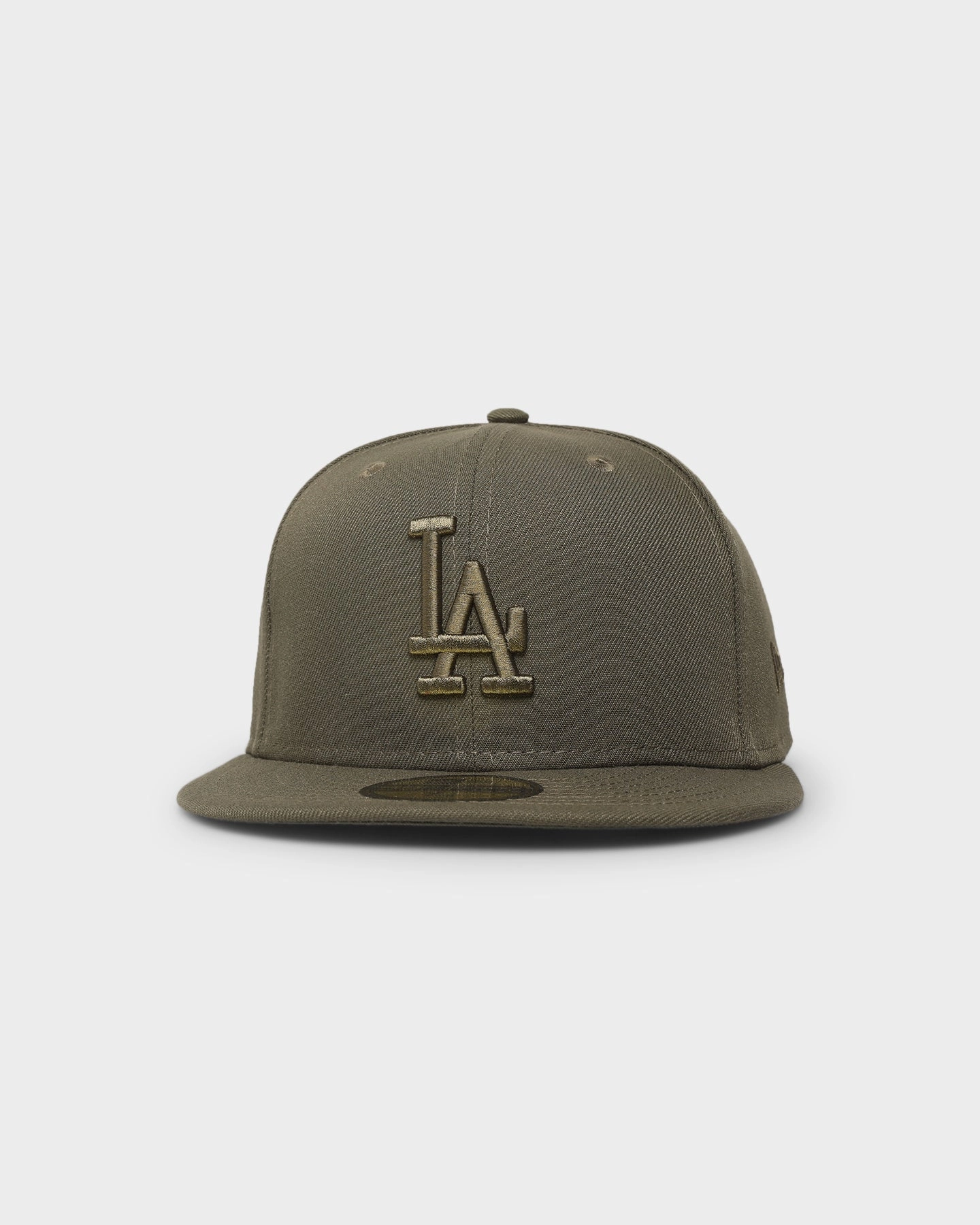 New Era Los Angeles Dodgers 'Core Olive Tonal' 59FIFTY Fitted Olive