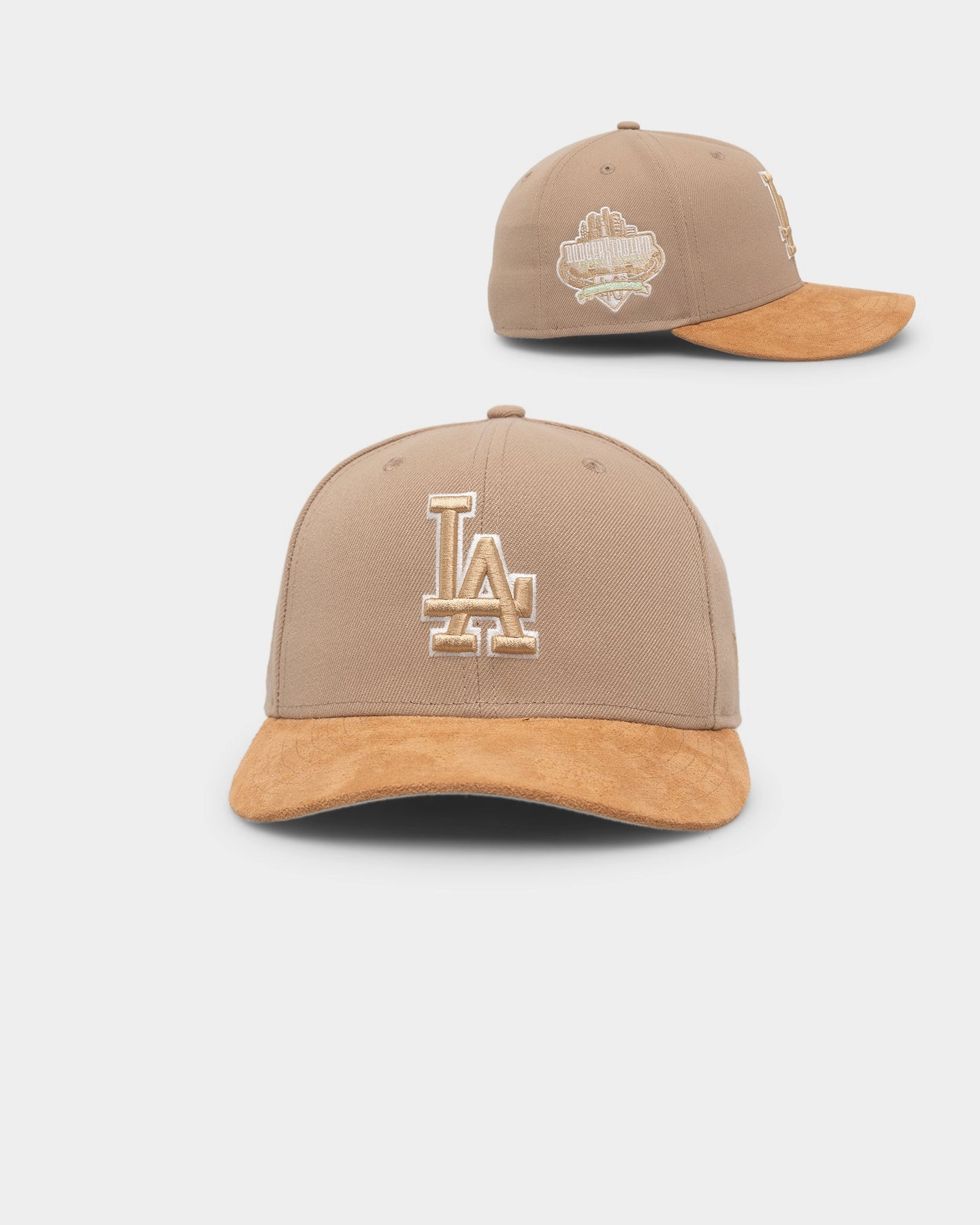 New Era Los Angeles Dodgers 'Desert Suede' 59FIFTY Fitted Camel/Wheat