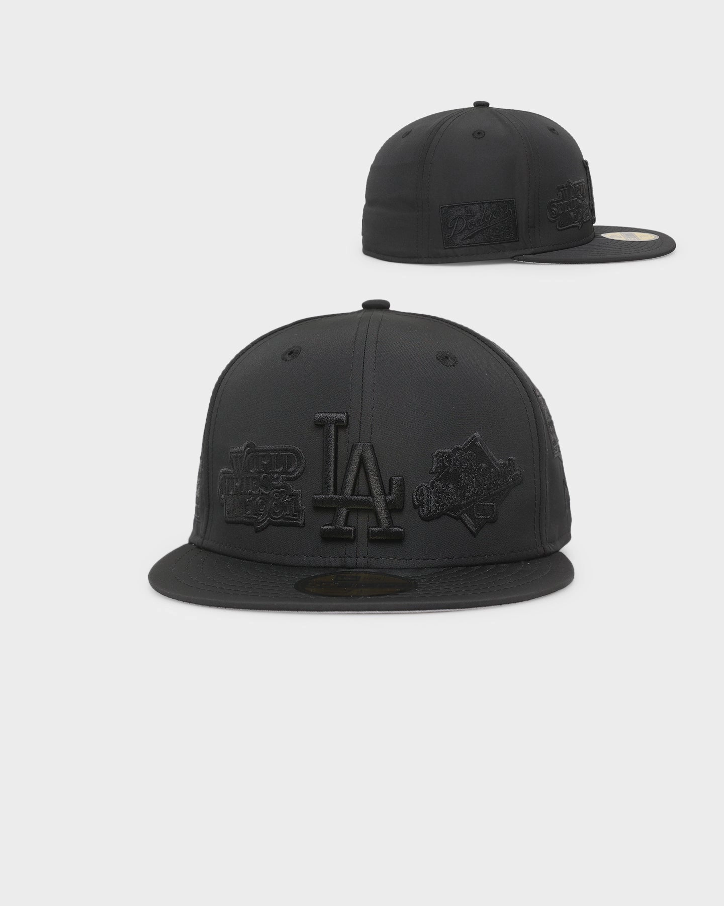 New Era Los Angeles Dodgers 'Triple Black Multi Logo Prolight' World Series 59FIFTY Fitted Black/Black