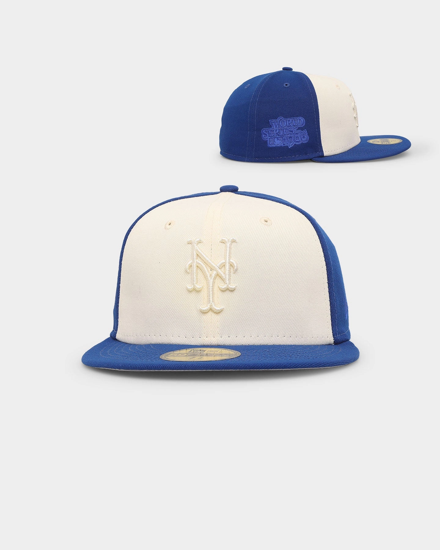 New Era New York Mets 'Tonal Two-Tone' 59FIFTY Fitted Light Beige