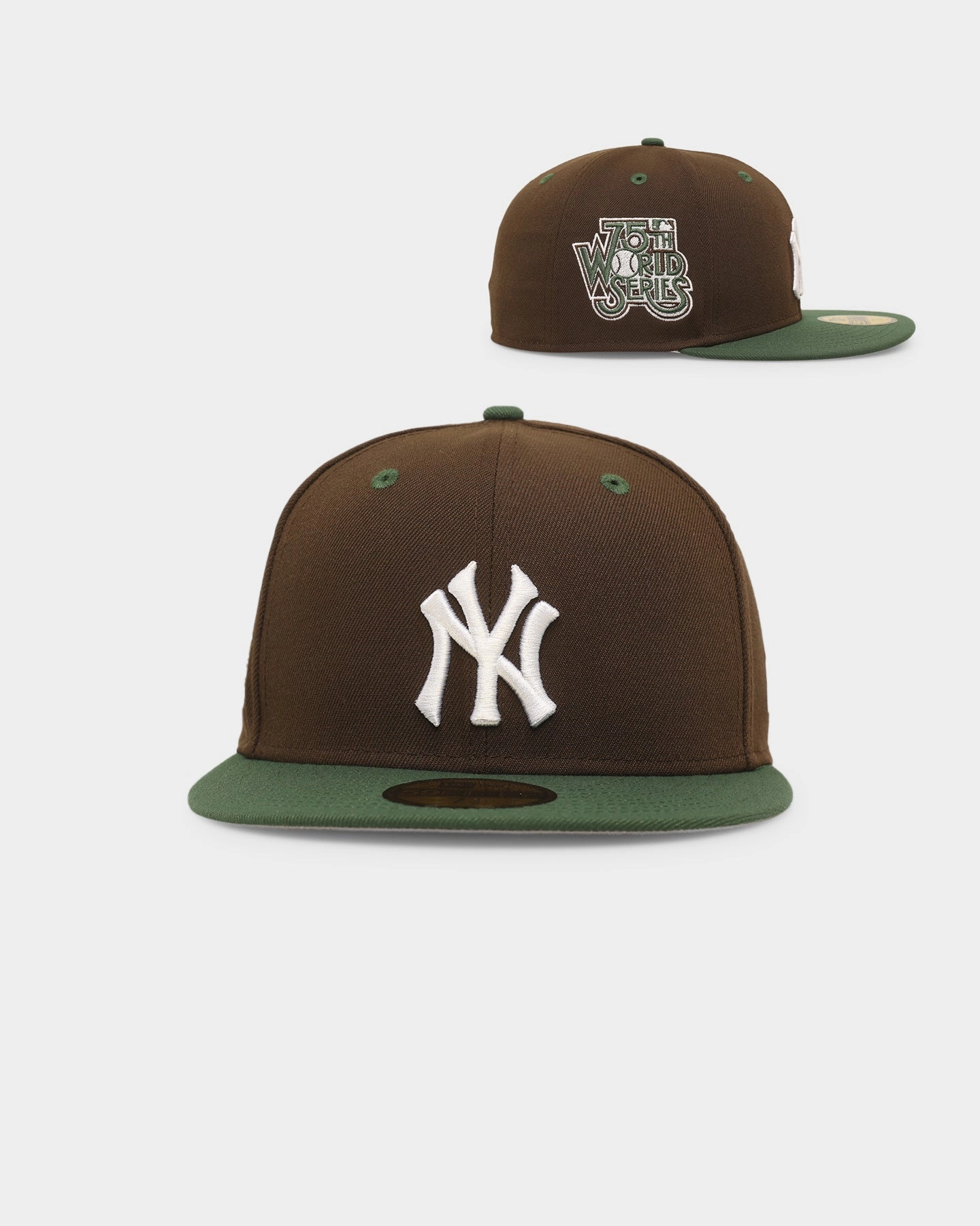 New Era New York Yankees 'Beef & Broccoli' 59FIFTY Fitted Dark Brown