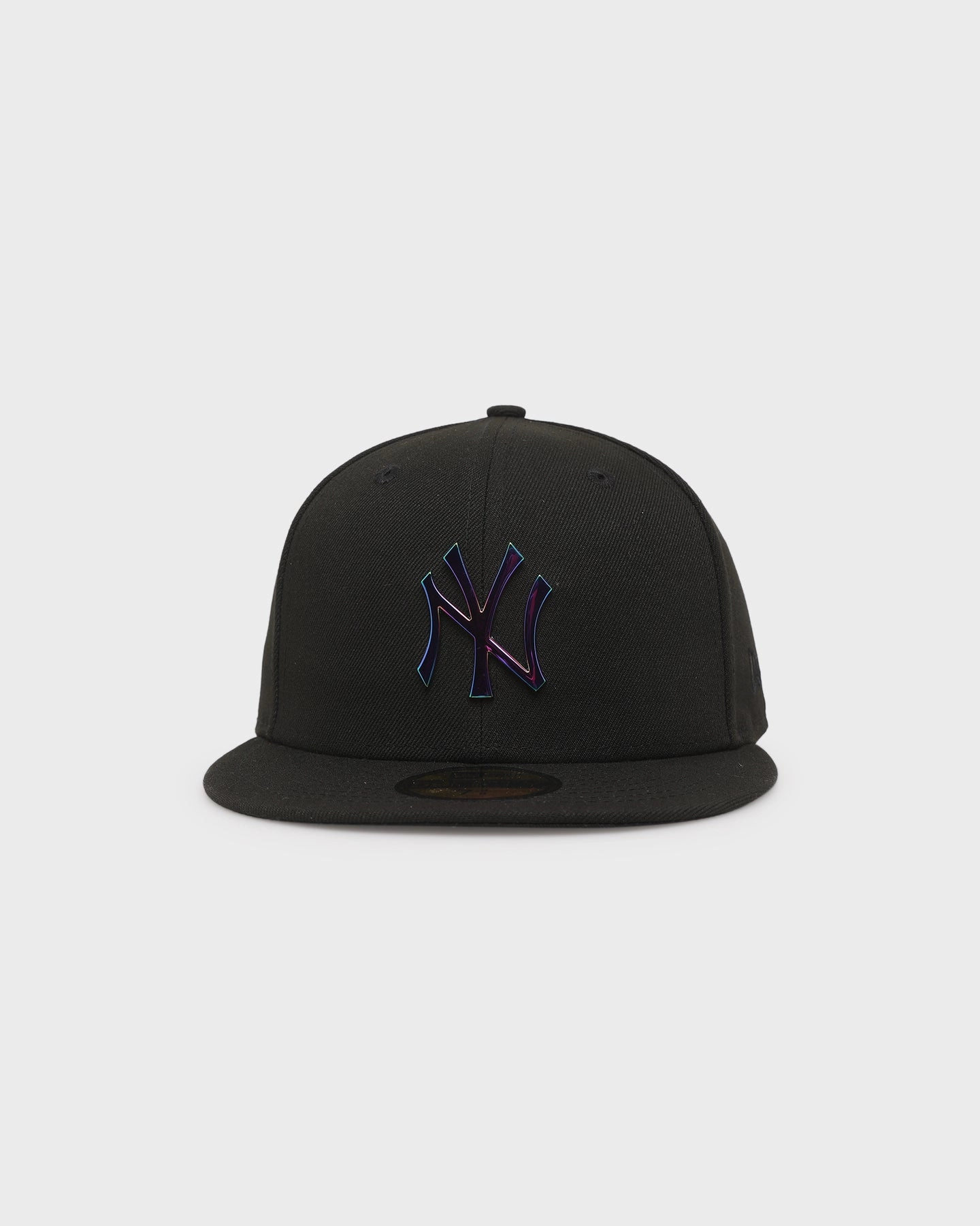 New Era New York Yankees 'Metal Badge' 59FIFTY Fitted Black/Iridescent