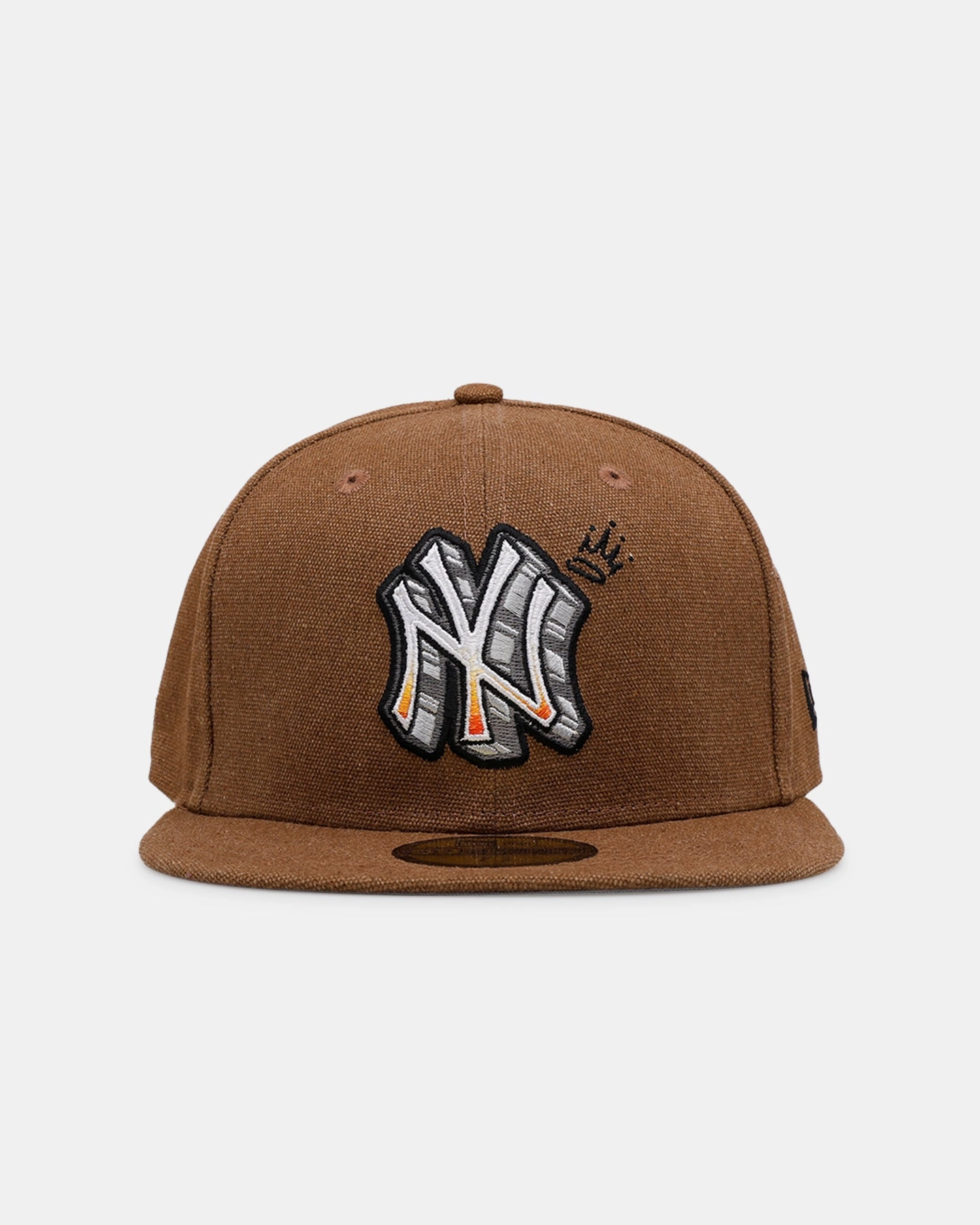 New Era New York Yankees 'Scribble' 59FIFTY Fitted Brown