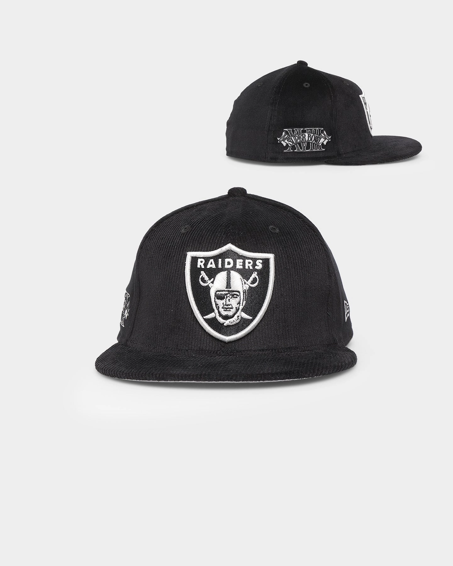 New Era Oakland Raiders 'Classic Corduroy' 59FIFTY Fitted Black