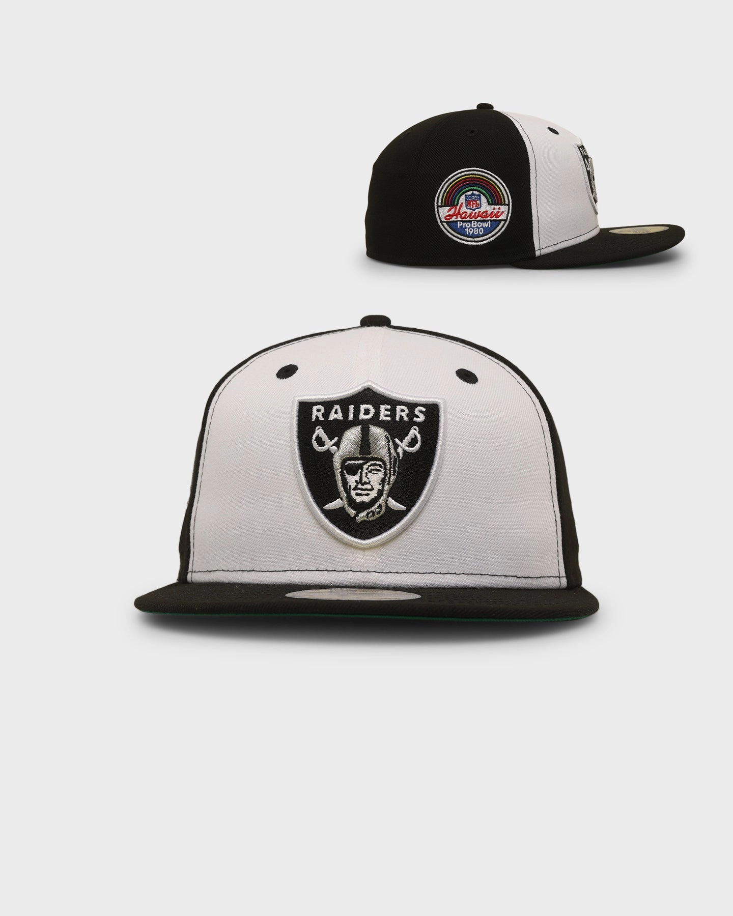 New Era Oakland Raiders 'Pro Bowl' 59FIFTY Fitted White/Black