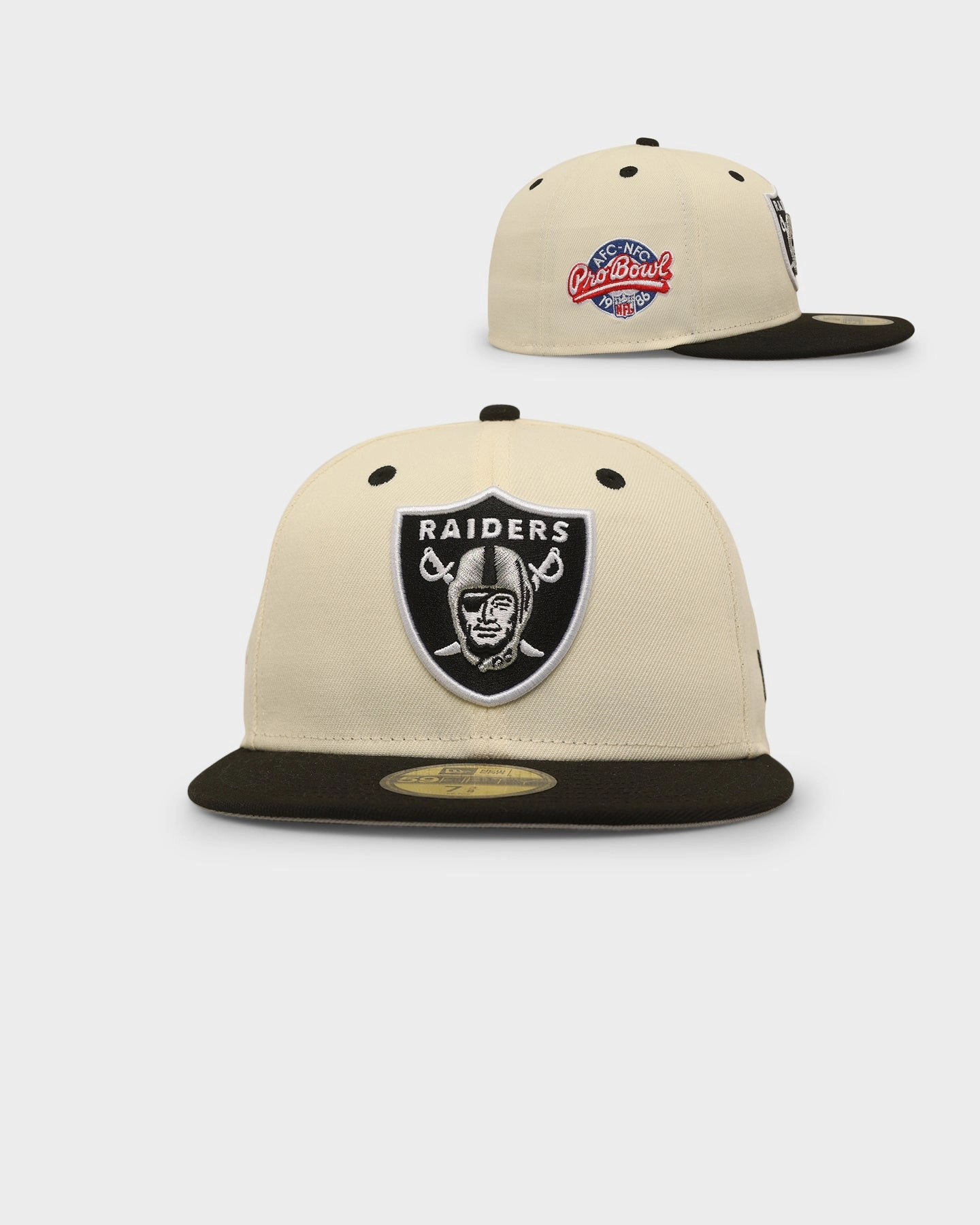 New Era Oakland Raiders 'Pro Bowl' 59FIFTY Fitted White