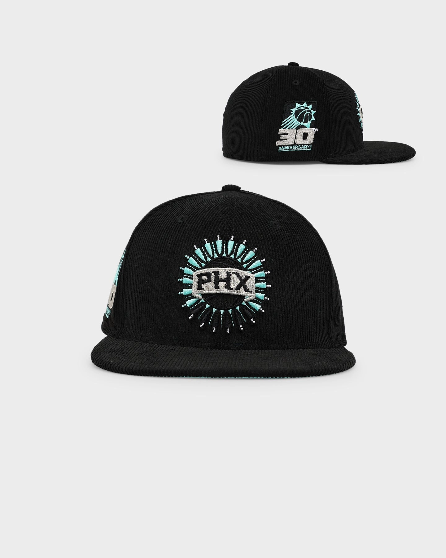 New Era Phoenix Suns 'Black Cord Blue Tint' 59FIFTY Fitted Black