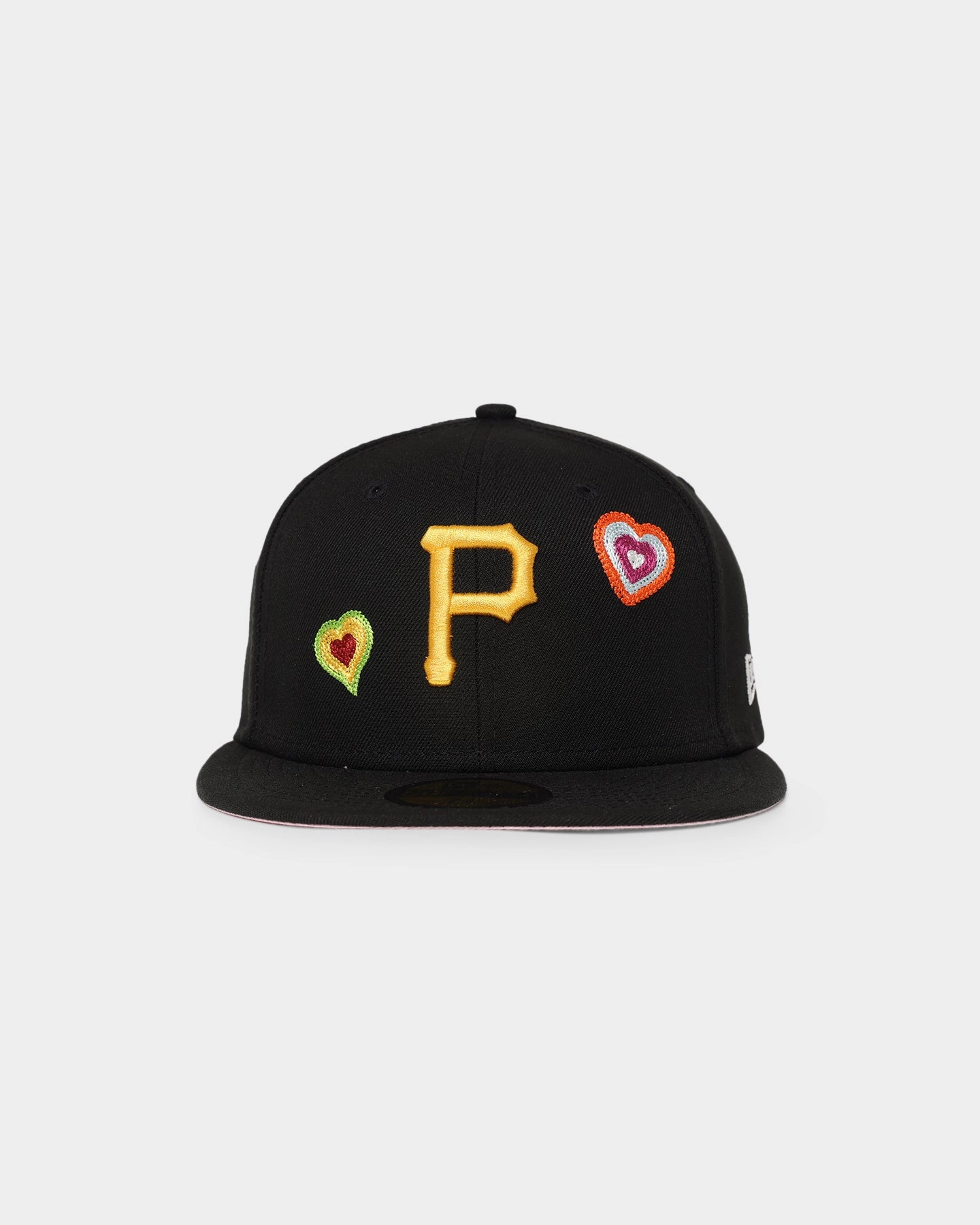 New Era Pittsburgh Pirates 'Chain Stitch Heart' 59FIFTY Fitted Multi-Coloured