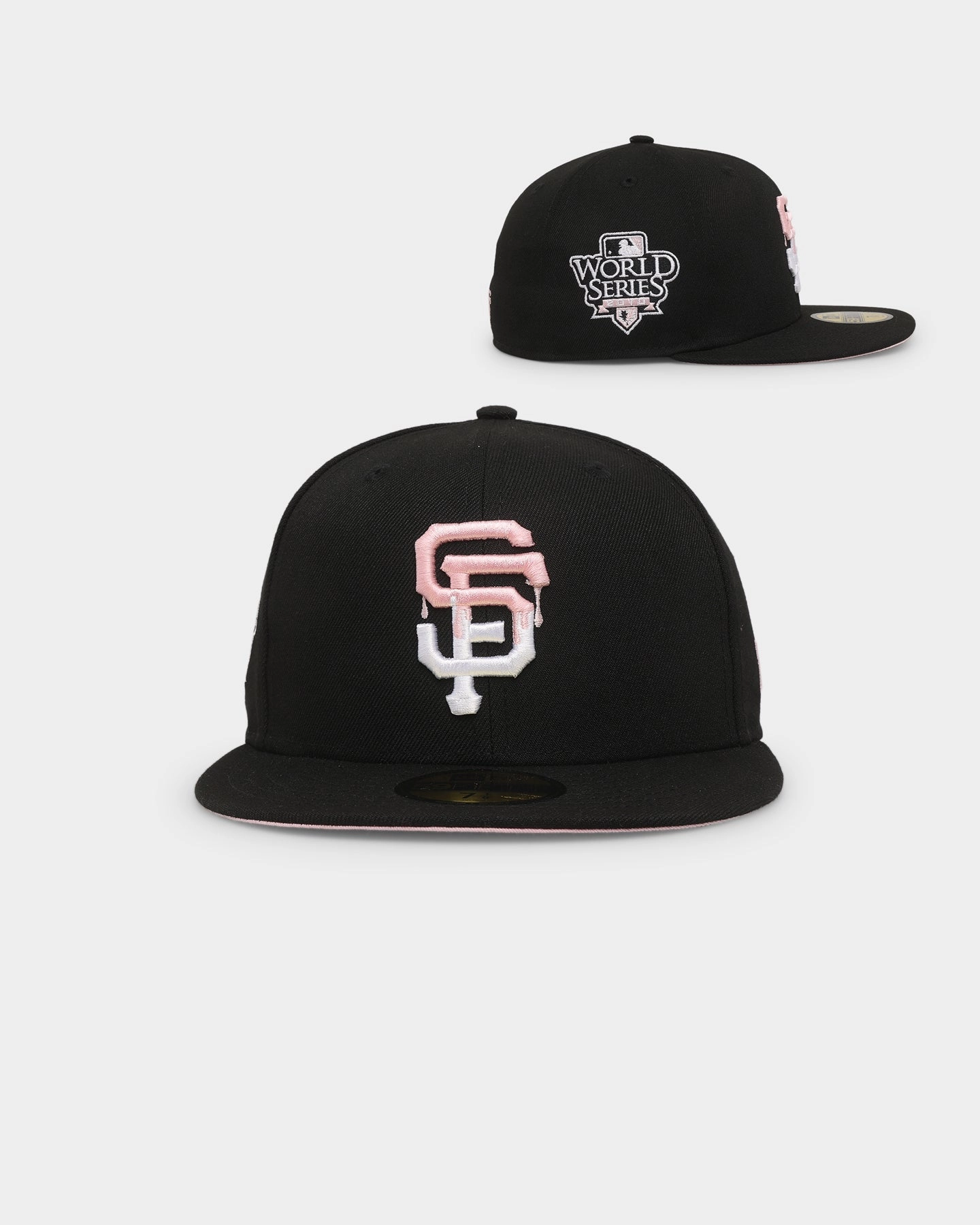 New Era San Francisco Giants 'Pink Drip' 59FIFTY Fitted Black