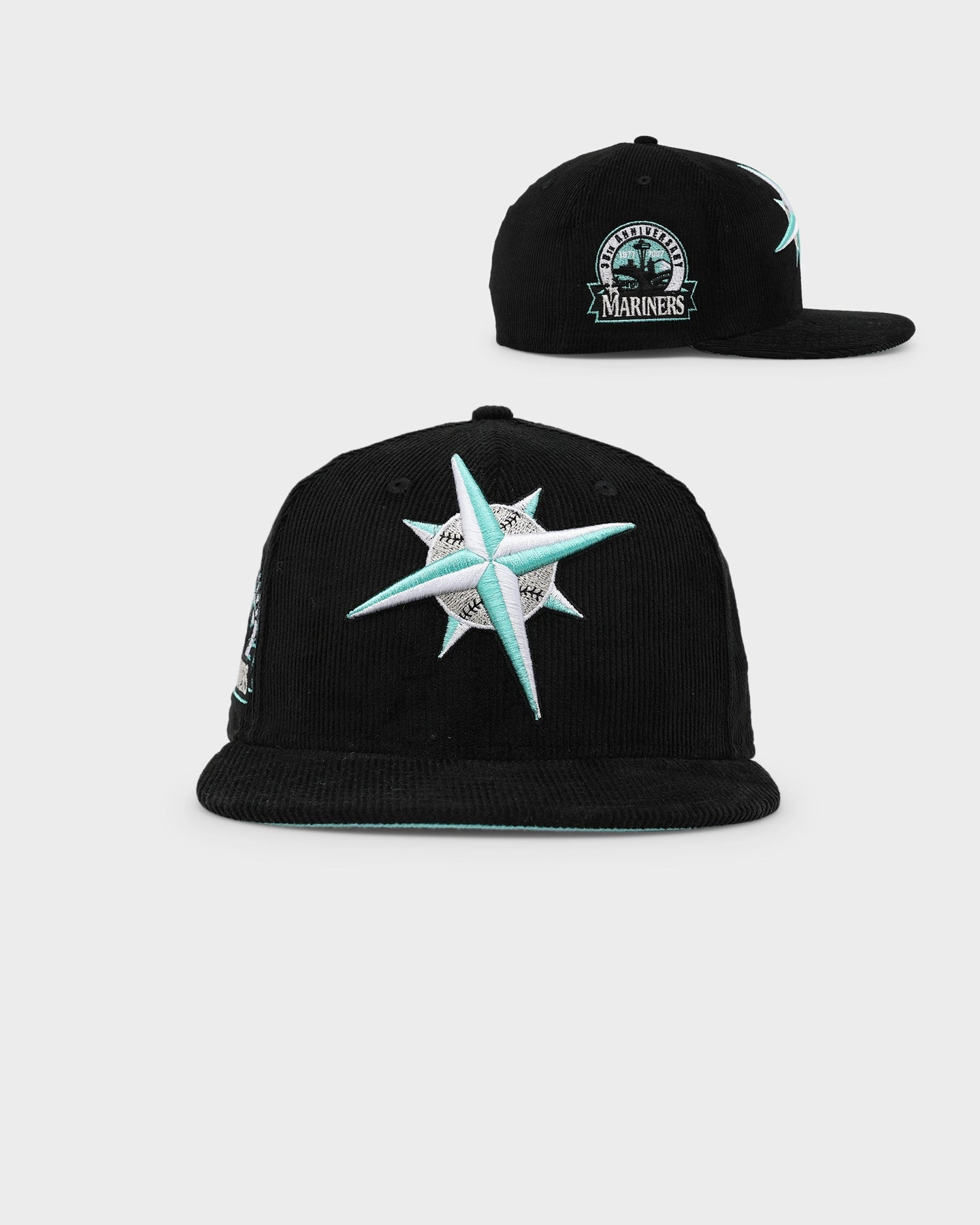 New Era Seattle Mariners 'Black Cord Blue Tint' 59FIFTY Fitted Black