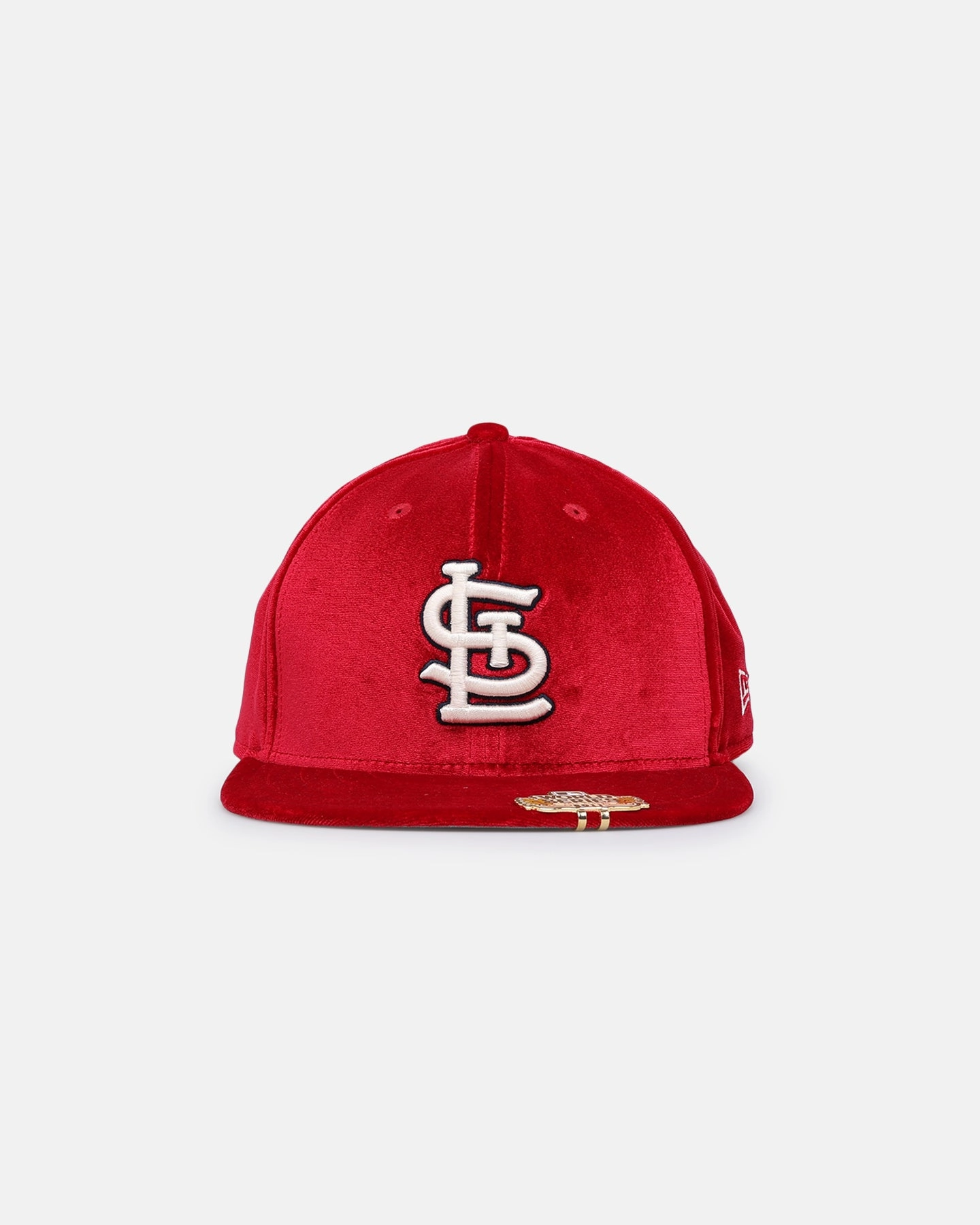 New Era St Louis Cardinals 'Velvet Visor Clip' 59FIFTY Fitted OTC