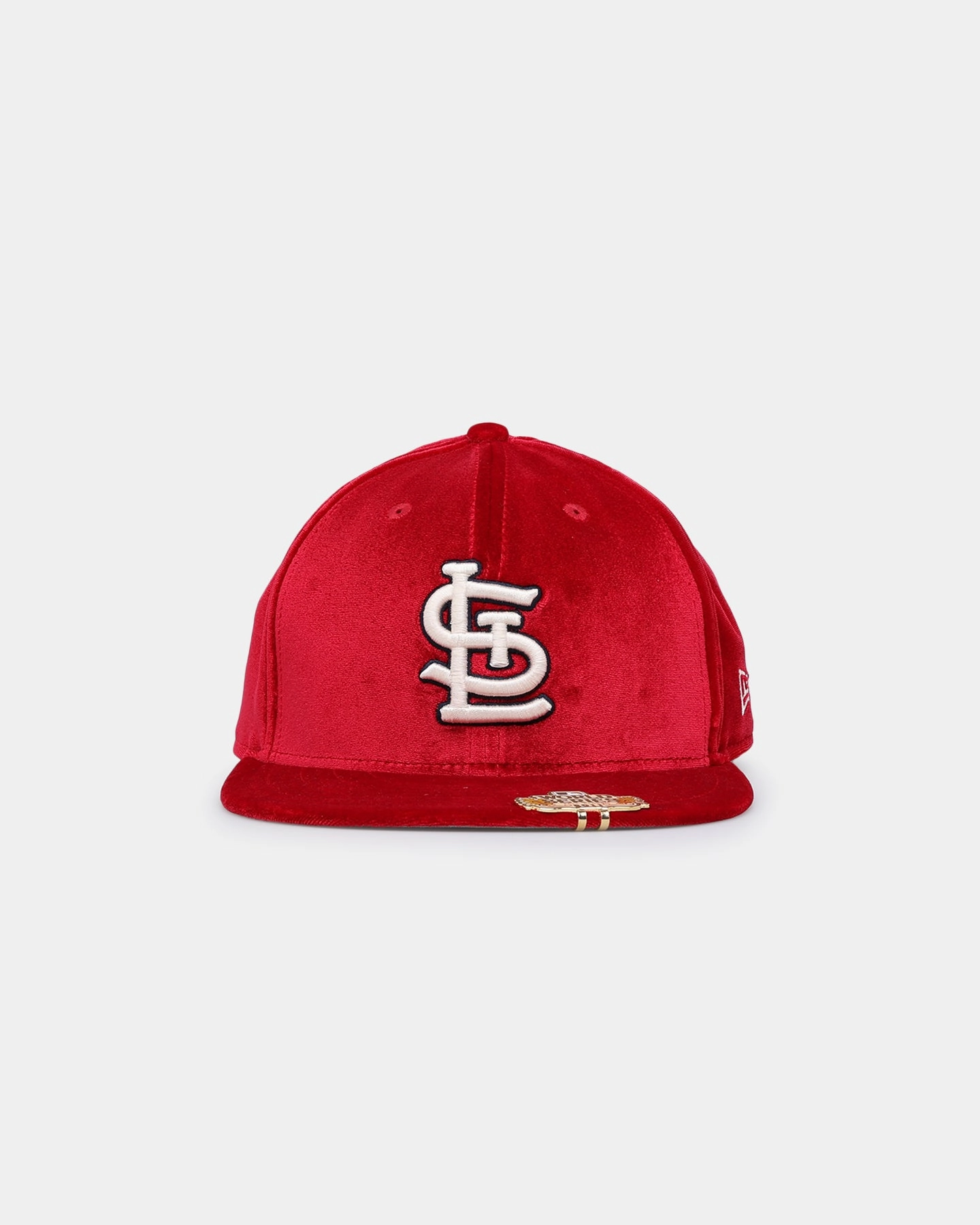 New Era St Louis Cardinals 'Velvet Visor Clip' 59FIFTY Fitted OTC
