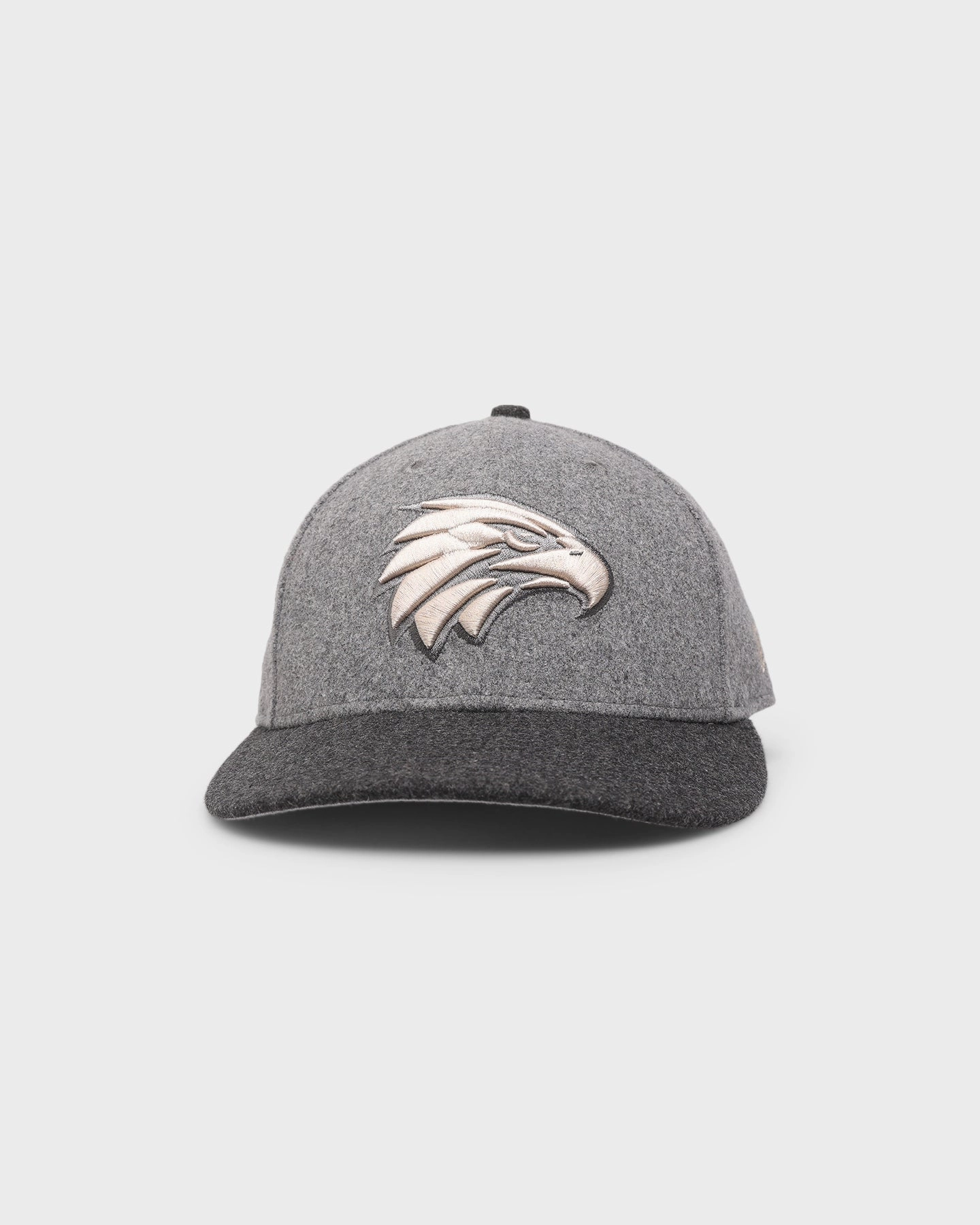 New Era West Coast Eagles 'Melton Wool Cap' AFL '22 59FIFTY Low Profile Fitted Dark Grey