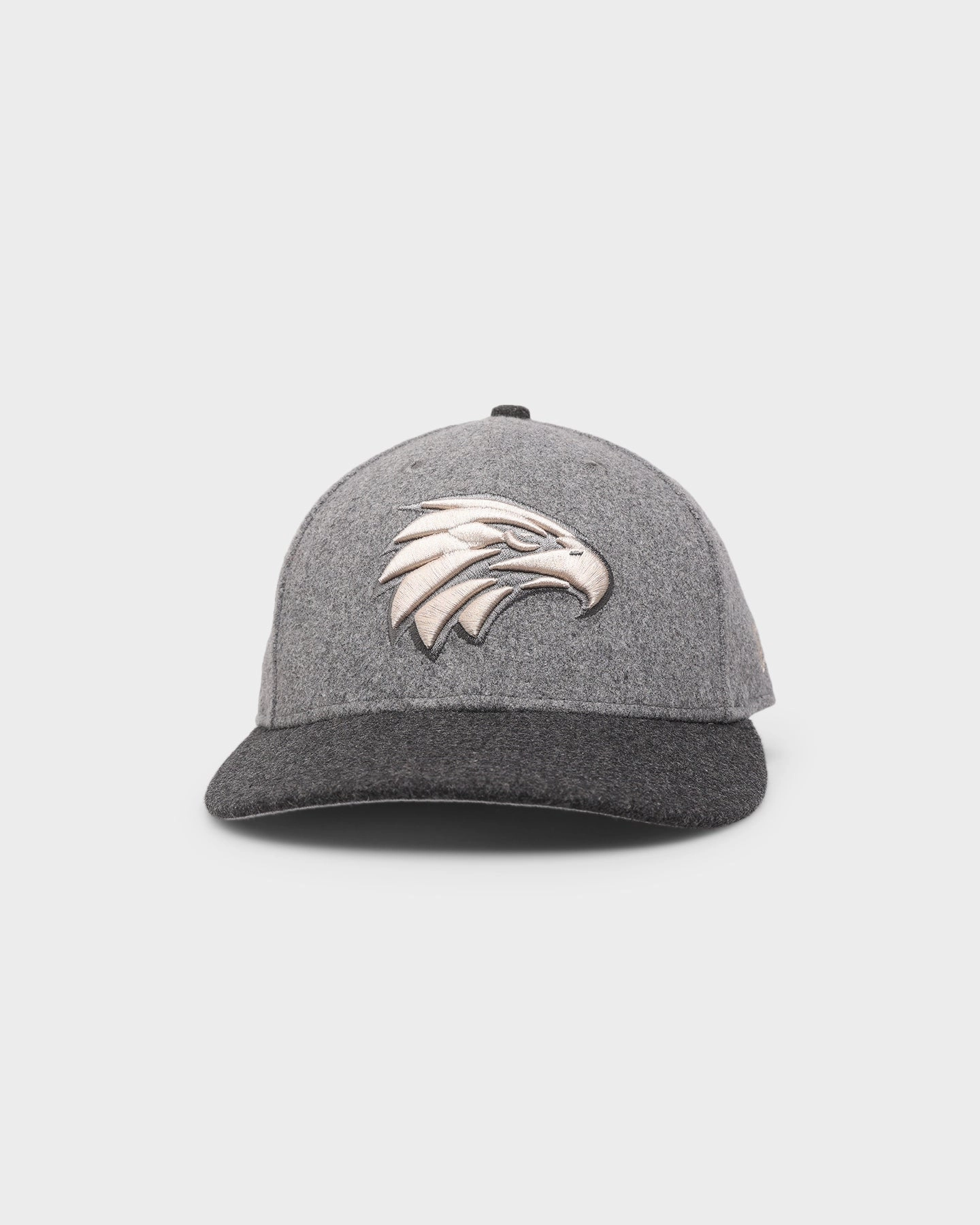 New Era West Coast Eagles 'Melton Wool Cap' AFL '22 59FIFTY Low Profile Fitted Dark Grey