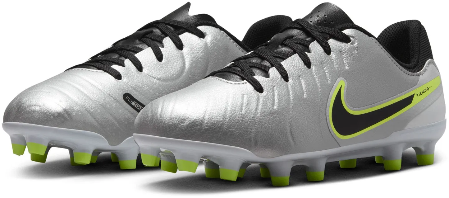 Nike Jr. Tiempo Legend 10 Academy Little/Big Kids Multi Ground Low Top Soccer Cleats Sleek