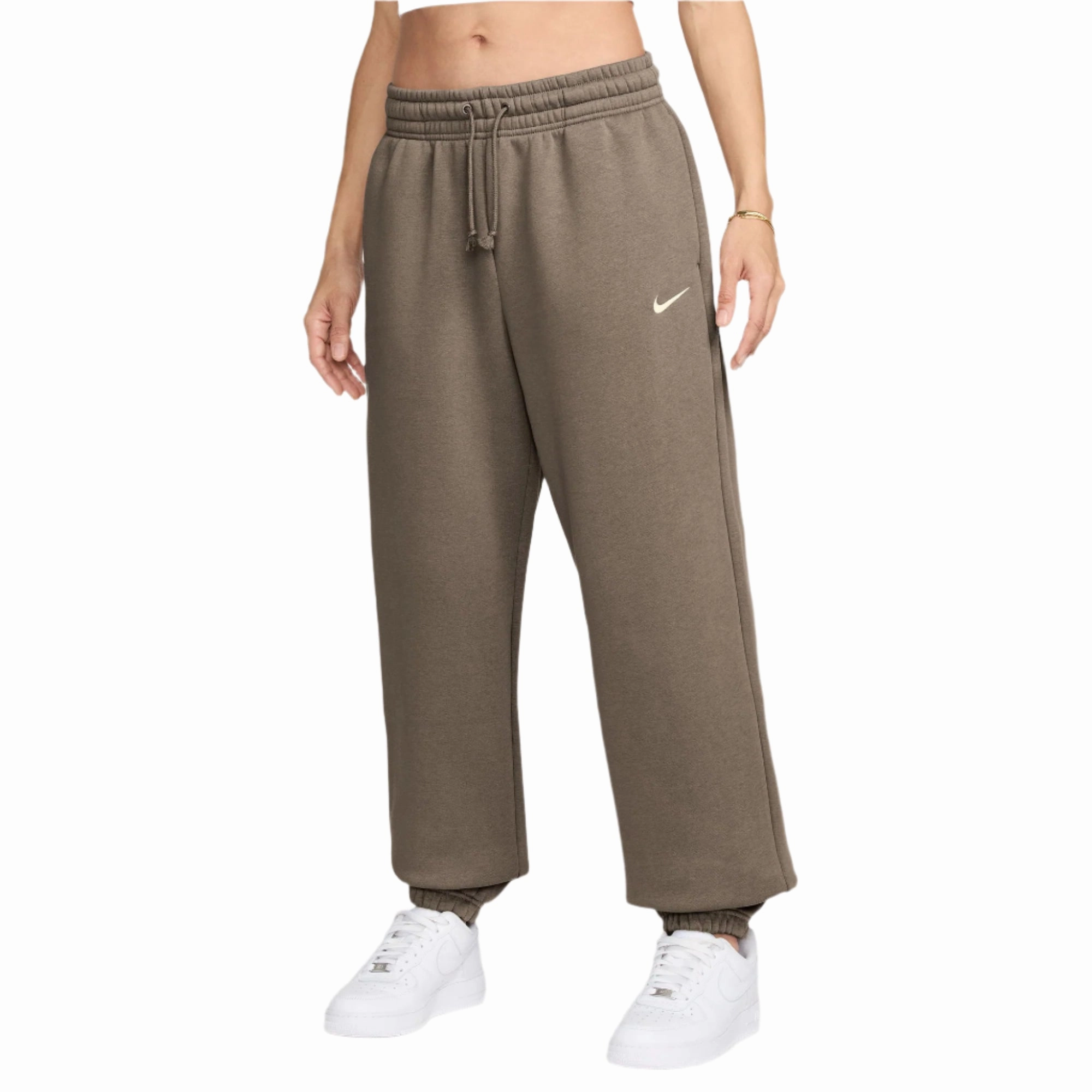 Fashionable wear Nike Sportswear Phoenix Fleece Womens High Waisted Oversized Sweatpants Fashion statement