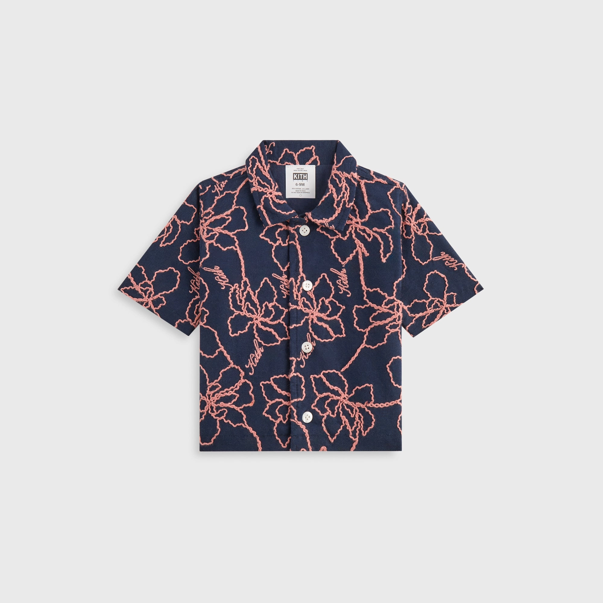 Kith Baby Iris Bennet Camp Shirt - Nocturnal Powerful Fun