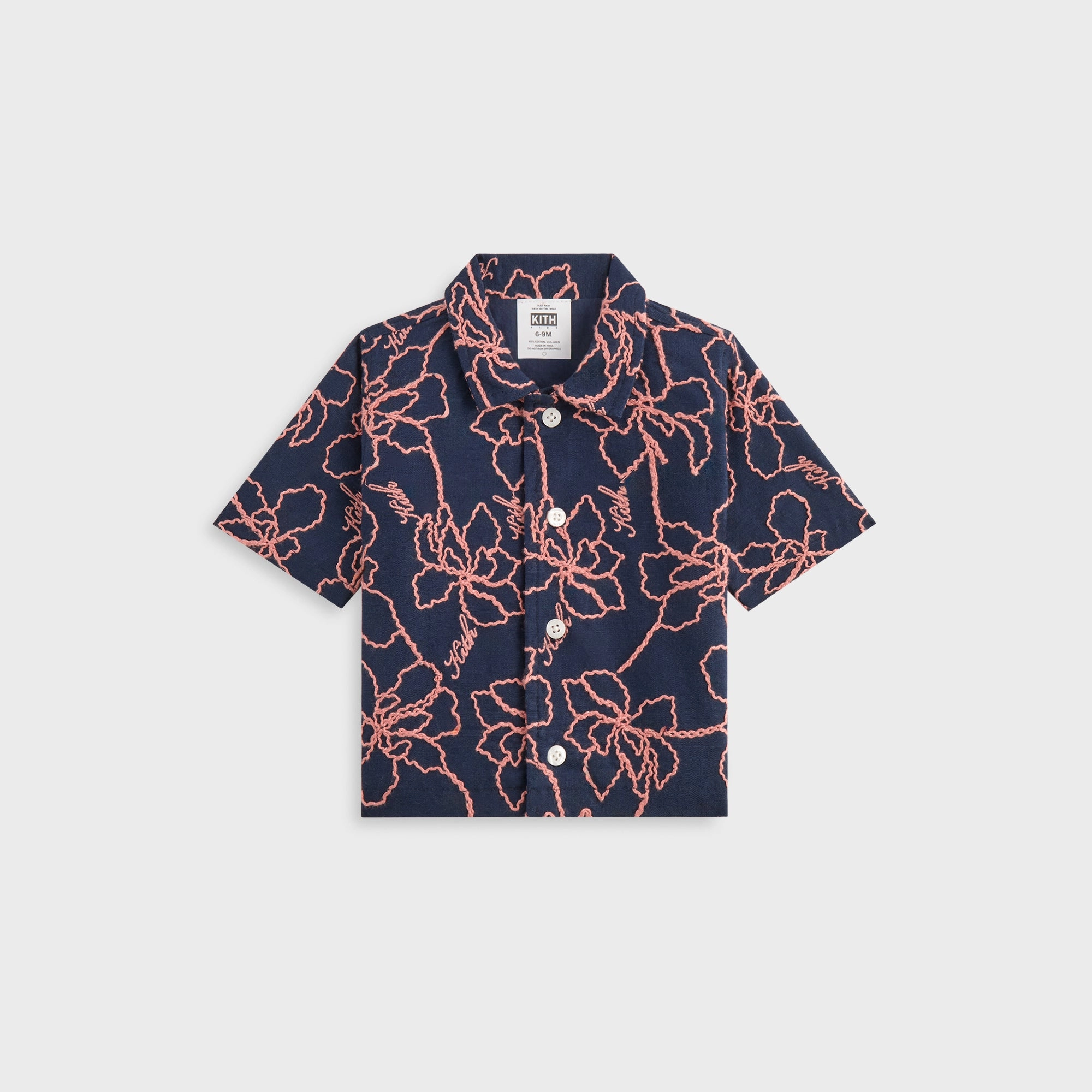 Kith Baby Iris Bennet Camp Shirt - Nocturnal Cost-effective Worldly