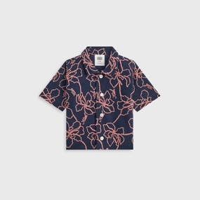 Nostalgic Kith Baby Iris Bennet Camp Shirt - Nocturnal Plush