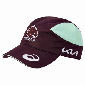NRL Brisbane Broncos 2025 Training Cap Sophisticated Sophisticated