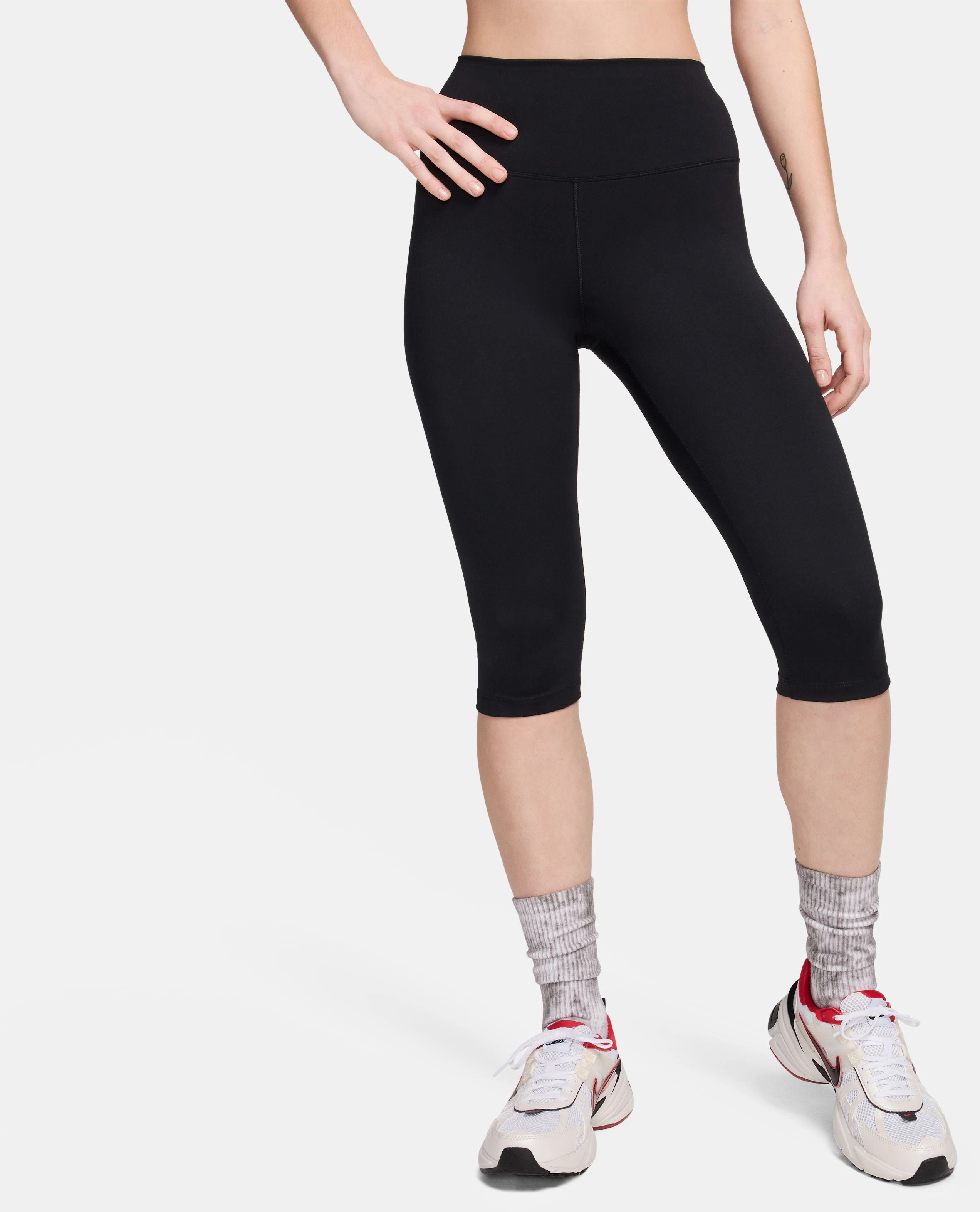 Versatile attire One High-Waisted Capri Leggings Travel-ready