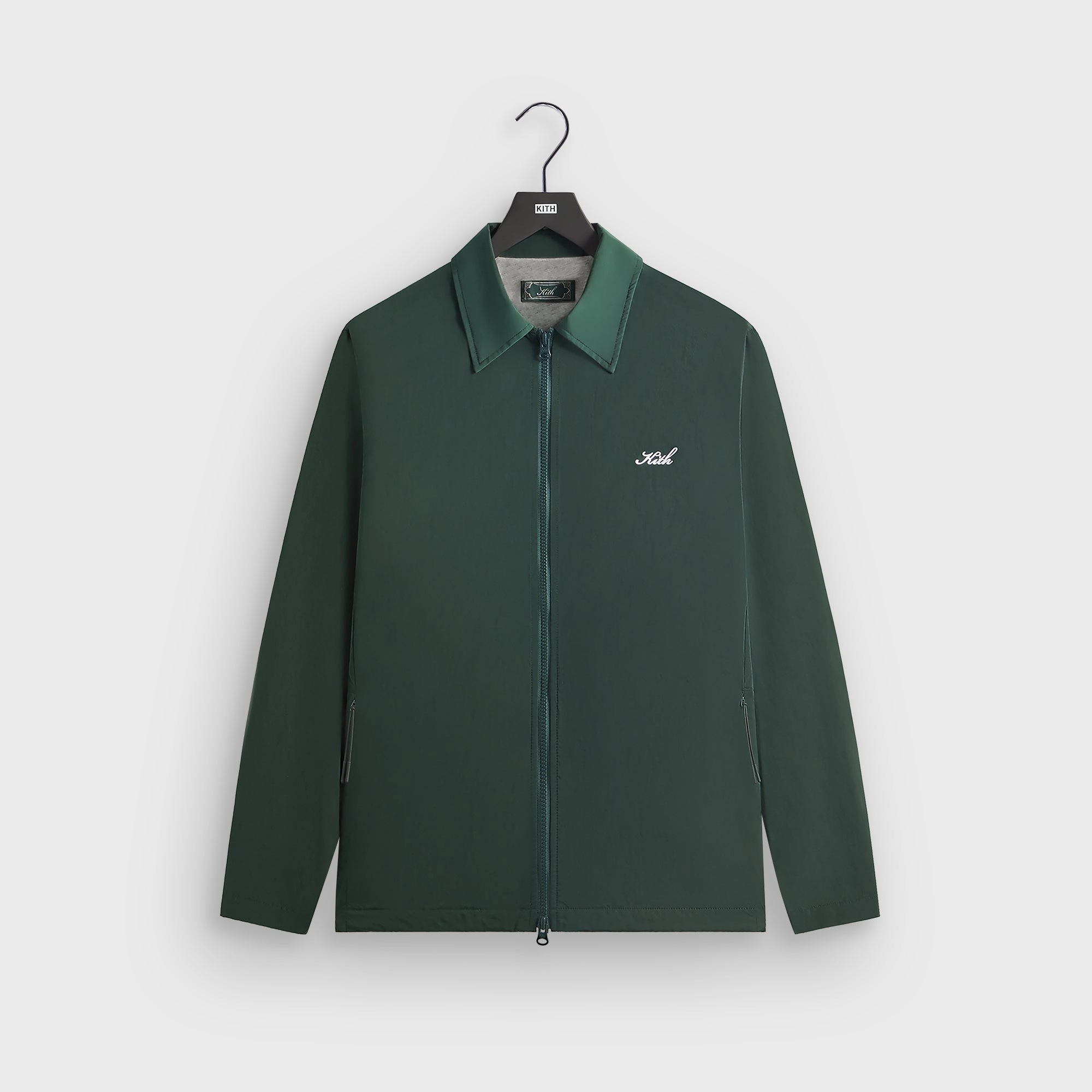 Indispensable Kith Wrinkle Nylon Jonas Coaches Jacket - Stadium Renowned